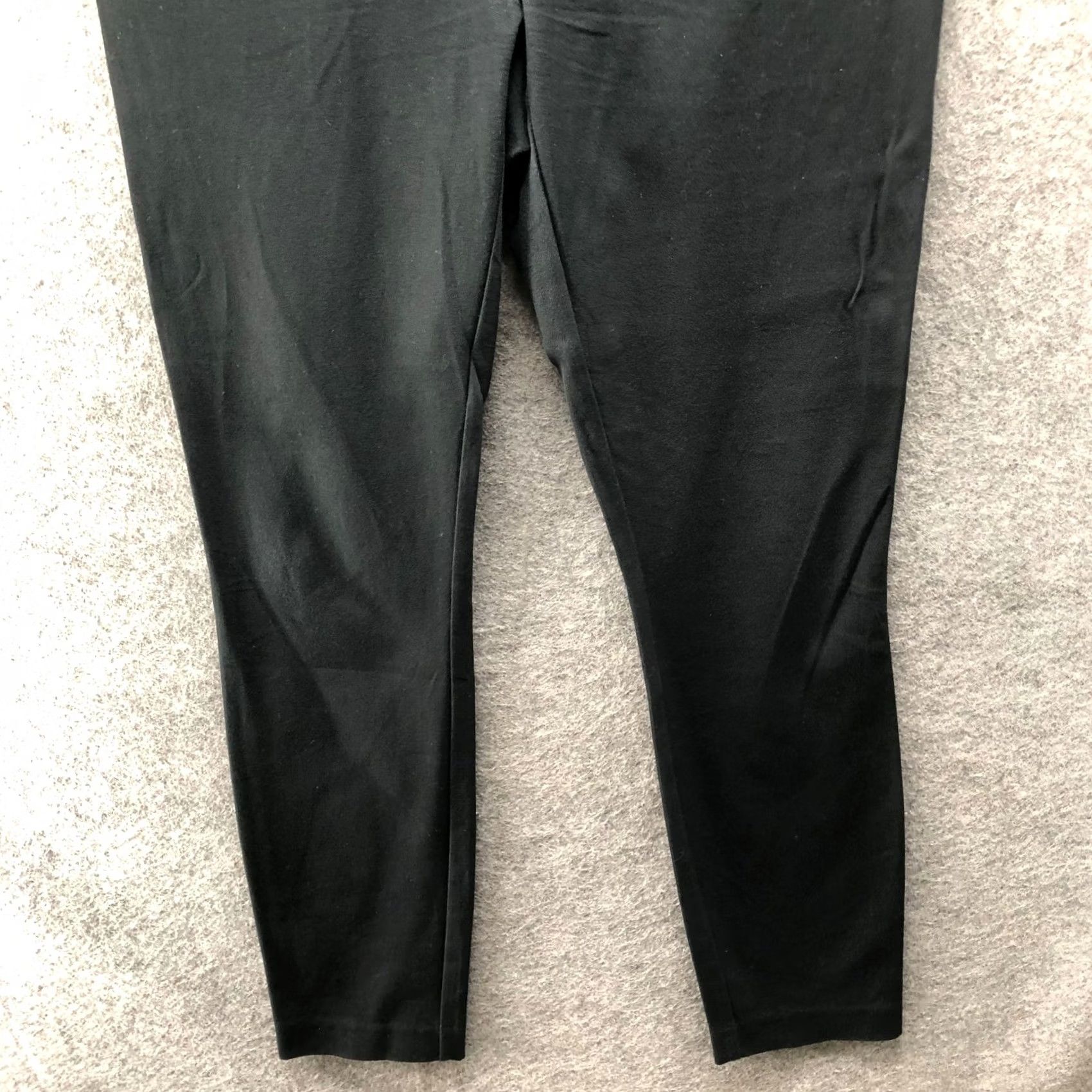 Gap GAP Signature Skinny Ankle Pants Womens 10 Tall Black Stretch Mid Rise Trouser Pants Shoes? Size 32" / US 10 / IT 46 - 4 Thumbnail