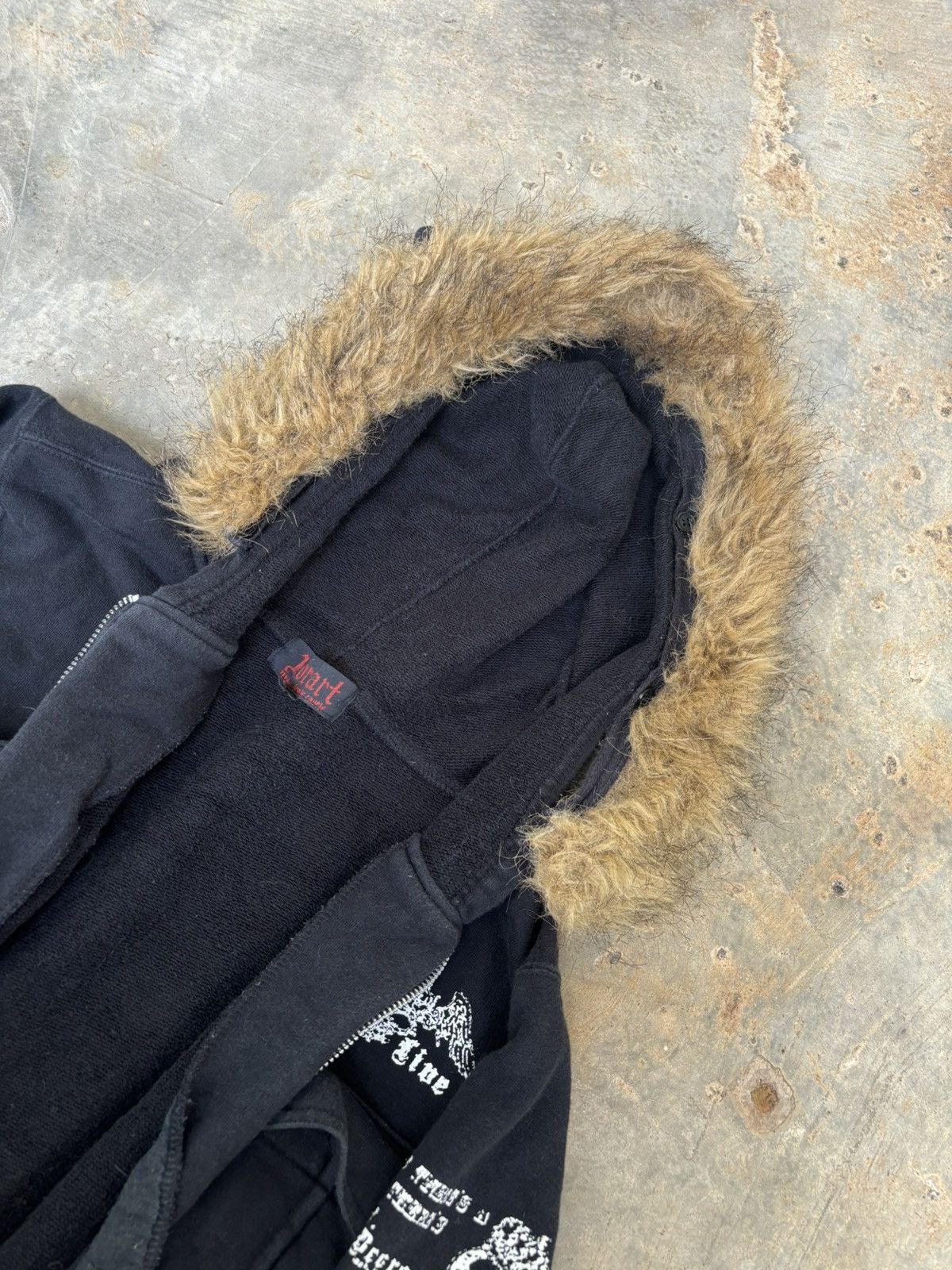 Hysteric Glamour Deorart Ifsixwasnine Lgb Style Multi Pocket Fur Hoodie Size US S / EU 44-46 / 1 - 5 Thumbnail