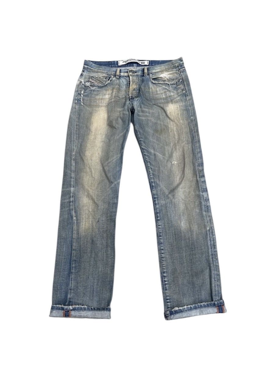 Diesel Vintage Diesel Industry RR55 Selvedge Denim Jeans Size US 30 / EU 46 - 1 Thumbnail
