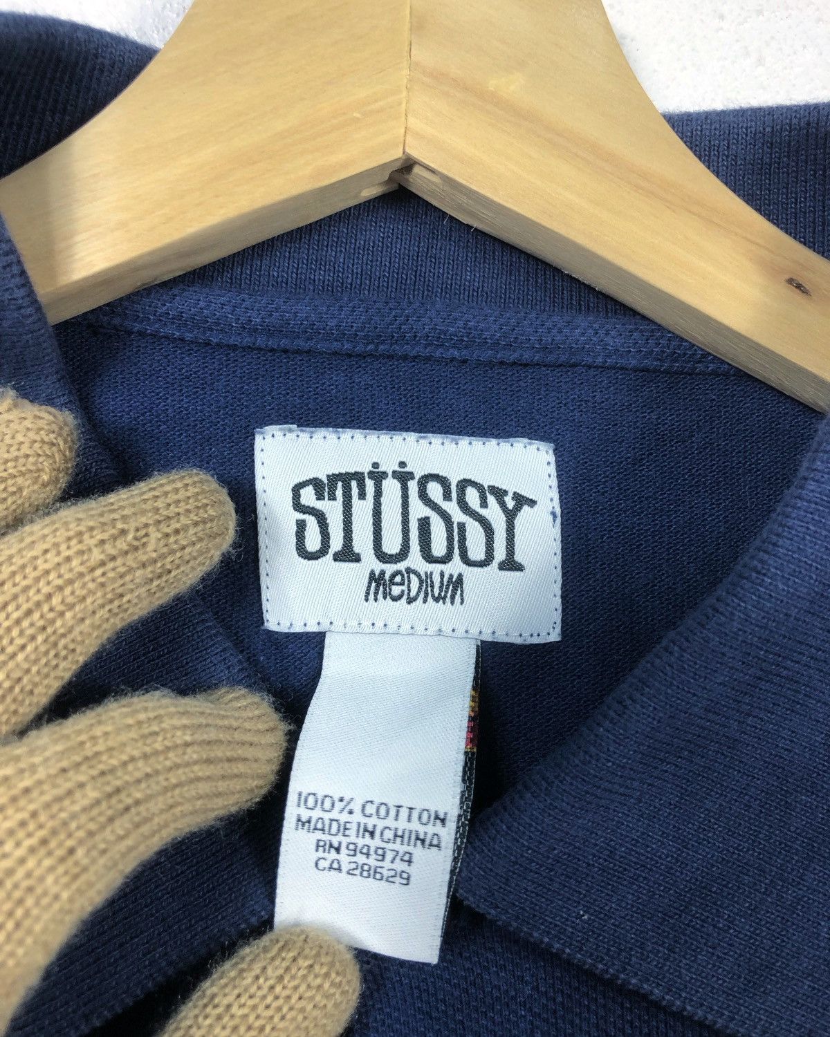 Stussy Rare Stussy Crown All Over Print Embroidered Polo Tee Size US M / EU 48-50 / 2 - 9 Thumbnail