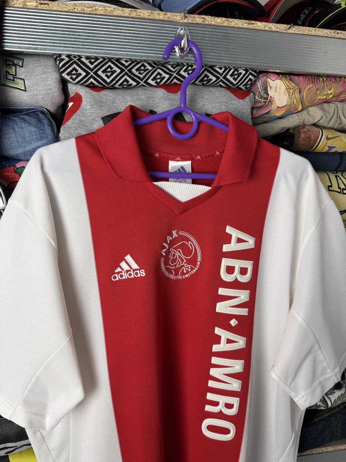 Adidas Vintage 2001 Adidas Jersey FC Ajax Amsterdam T Shirt Size US L / EU 52-54 / 3 - 3 Thumbnail