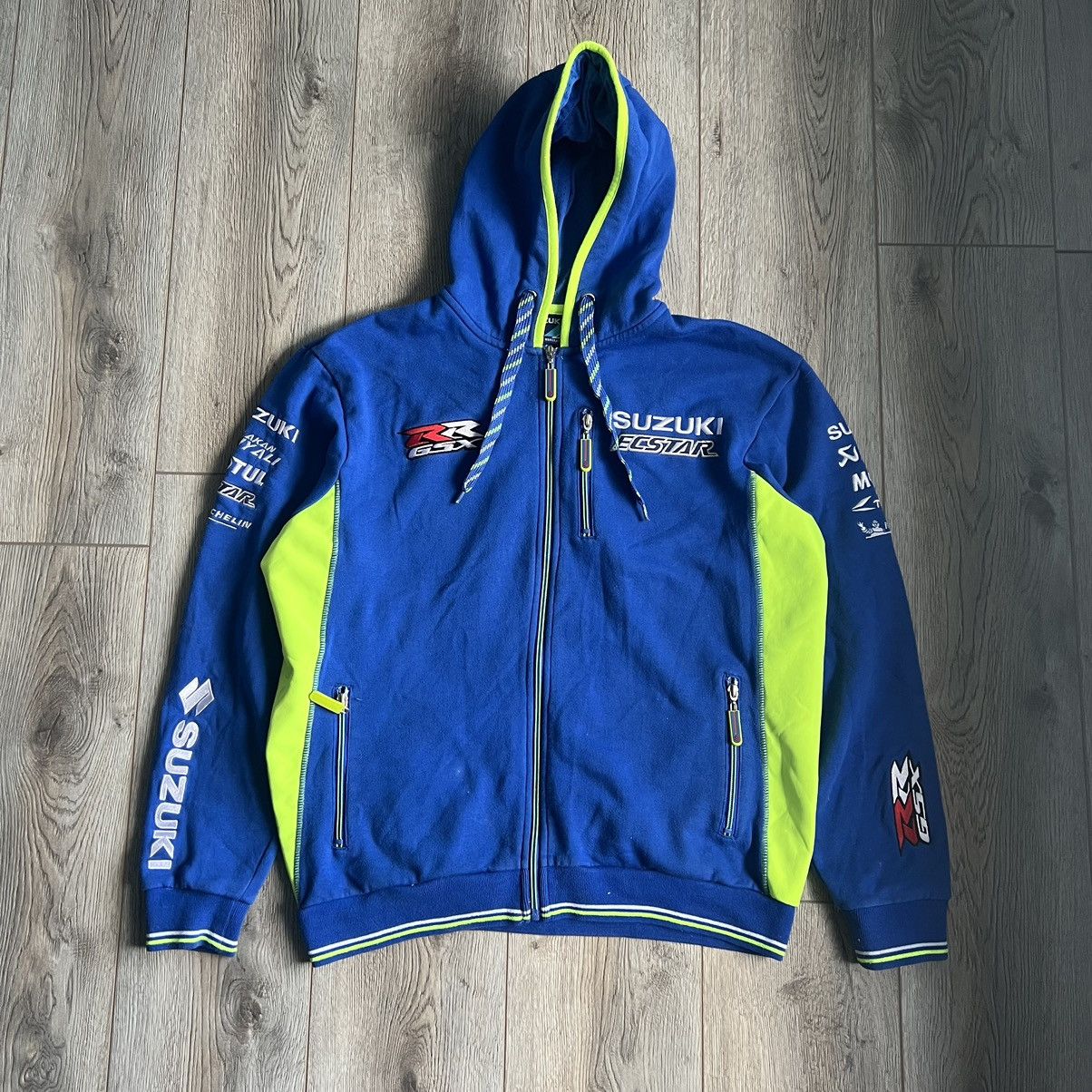 Japanese Brand × Vintage Team Suzuki zip up Size US M / EU 48-50 / 2 - 1 Thumbnail