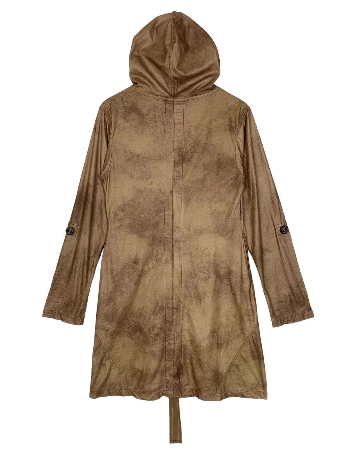 Designer Tensione in designer Made In Italy luxury long coat Size XS / US 0-2 / IT 36-38 - 7 Thumbnail