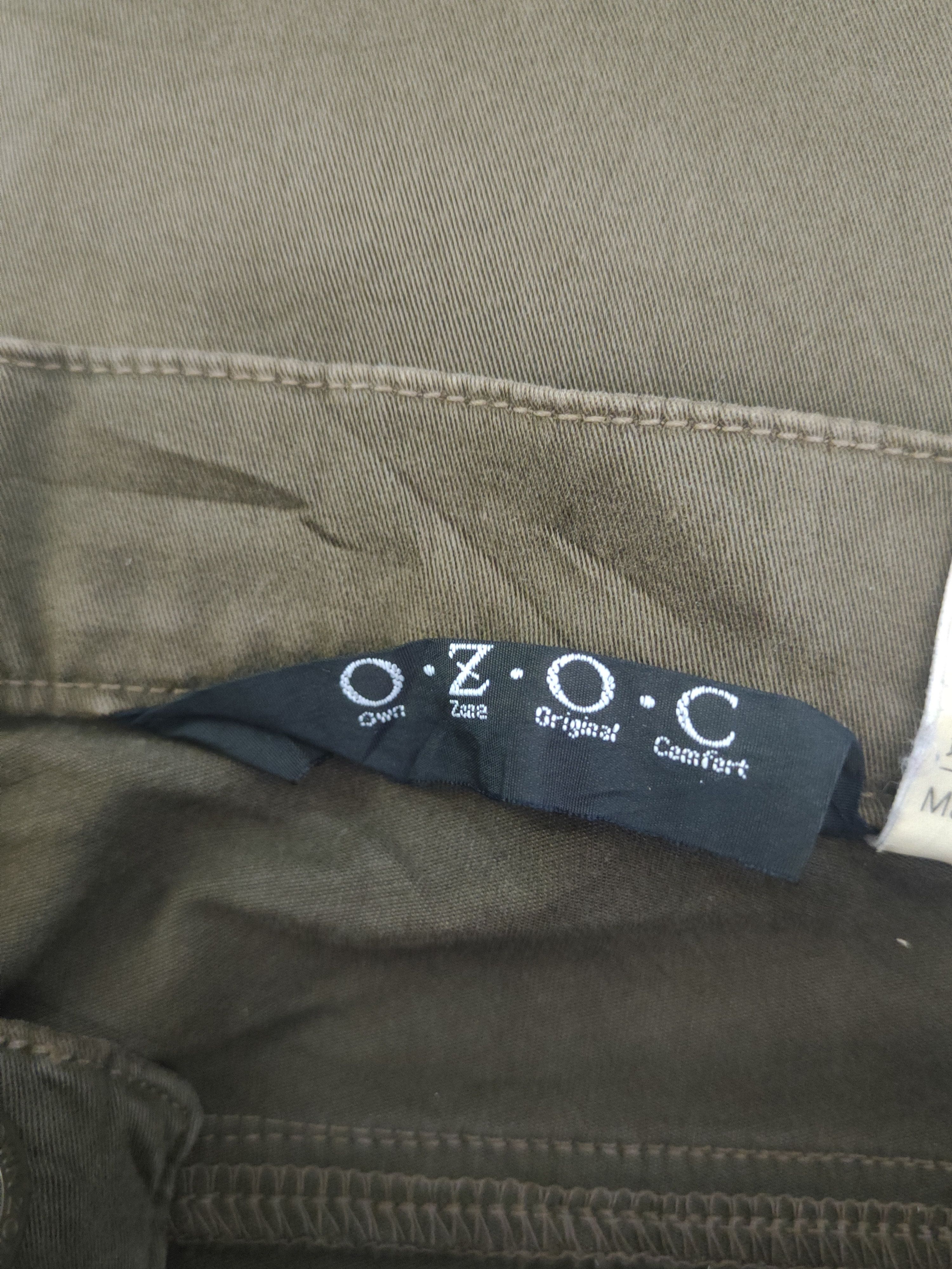 Japanese Brand DL O.z.o.c Olive Multipocket Casual Pants #46-337 Size 25" / US 0 / IT 36 - 15 Thumbnail
