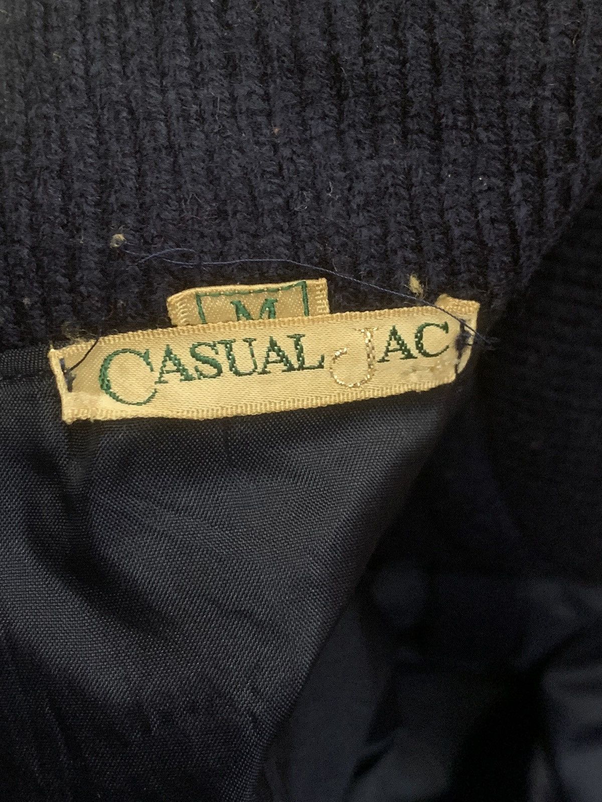 Japanese Brand × Vintage Rare Design Vintage Casual Jac Wool Jackets Size US M / EU 48-50 / 2 - 4 Thumbnail