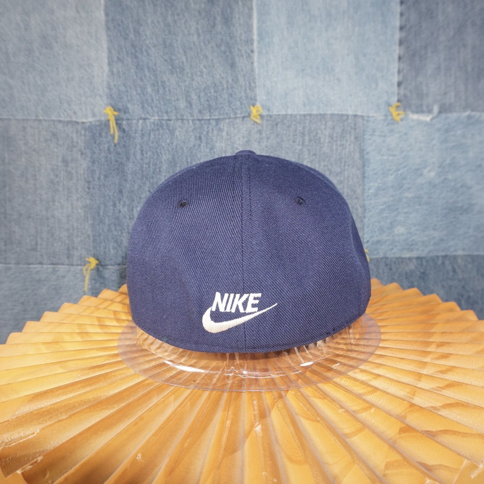 Nike 7 - Vintage / Y2K Nike Front and Back Embroidered Fitted Cap Size ONE SIZE - 4 Thumbnail