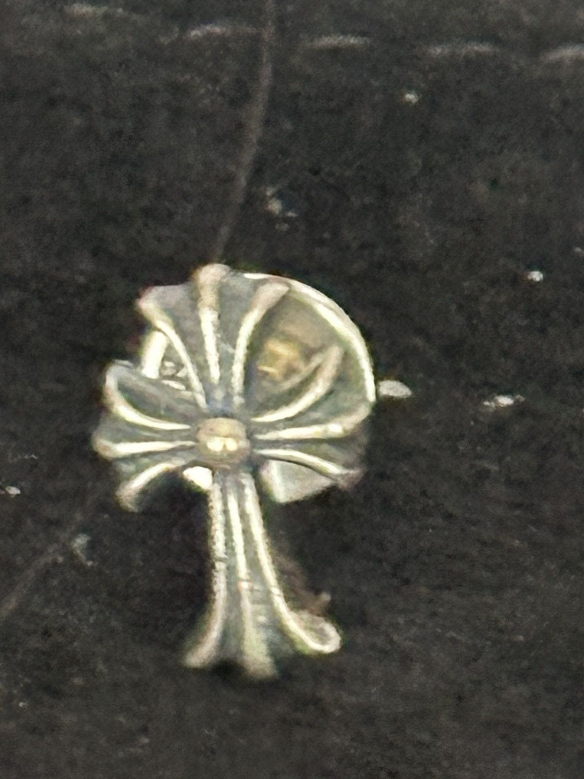 Chrome Hearts Pair of Chrome Hearts Cross Stud Earrings Size ONE SIZE - 6 Thumbnail