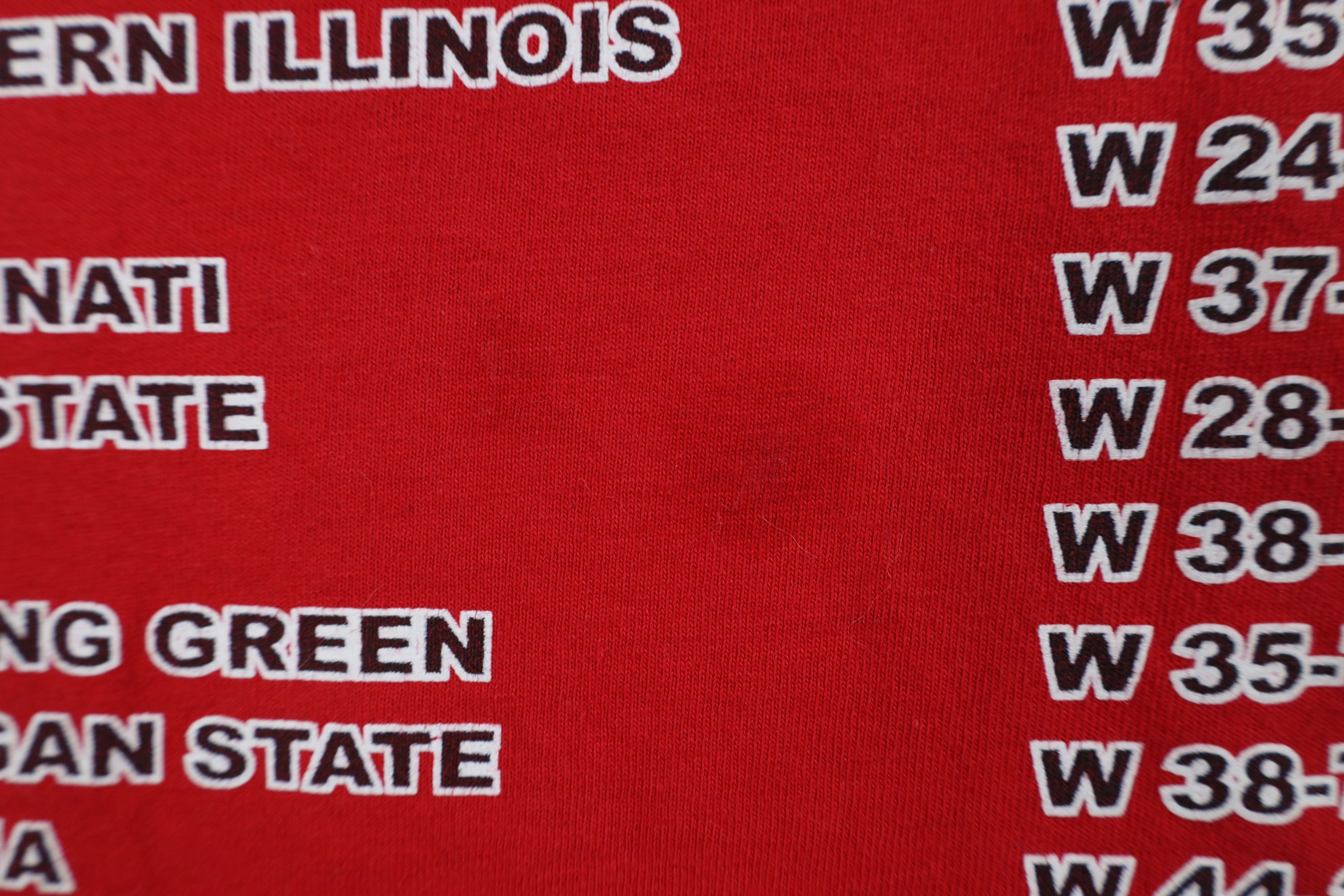 Vintage Vintage Championship State University Football T-Shirt Red Size US L / EU 52-54 / 3 - 12 Thumbnail