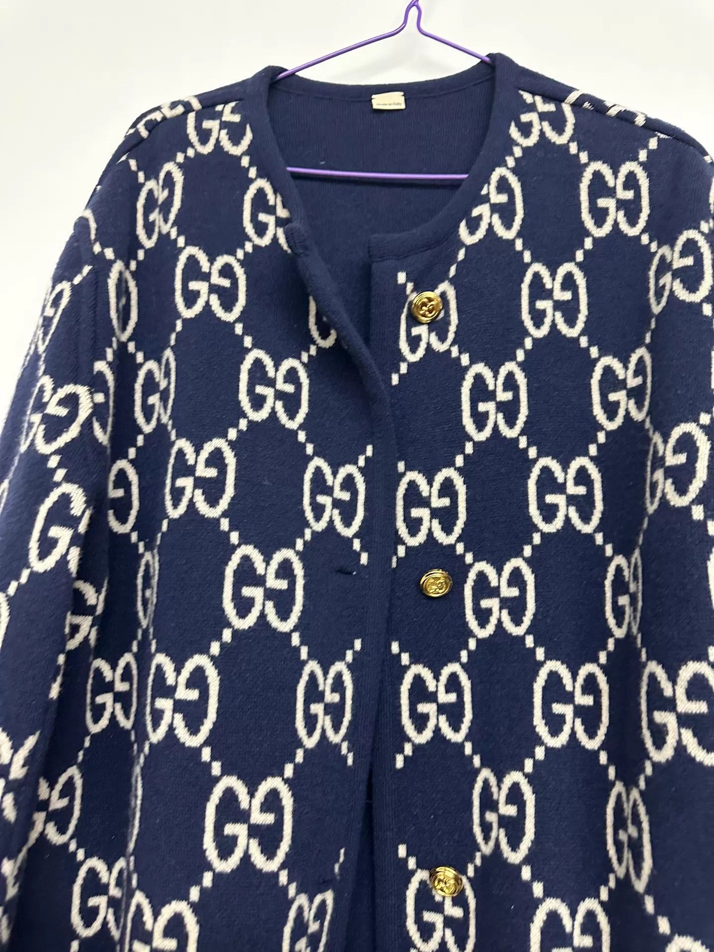 Gucci Gucci All Over Print Double Faced Overcoat XXS Size XXS / US 00 / IT 34 - 6 Thumbnail