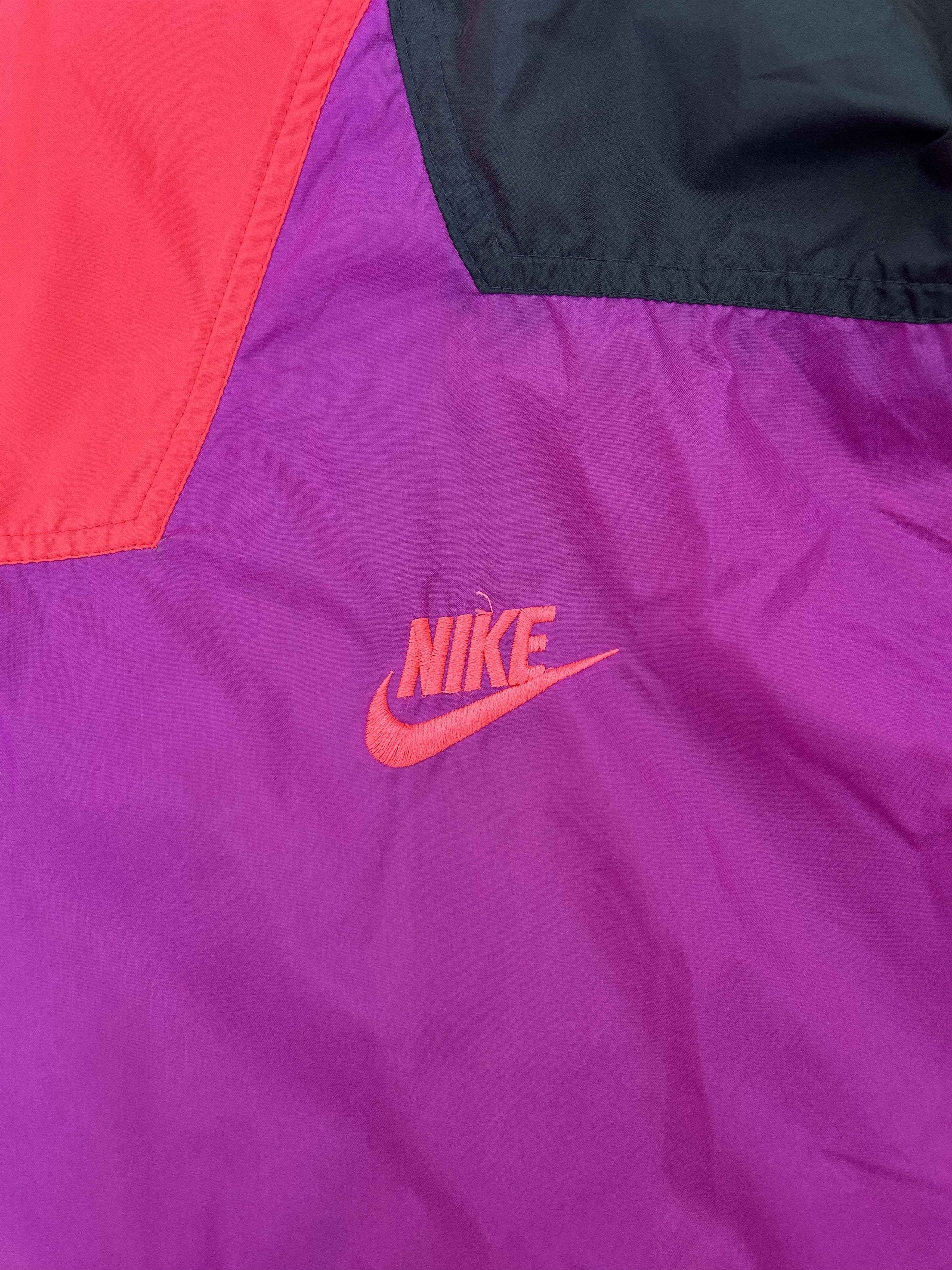 Nike 🌀 Rare Vintage Nike Windrunner Pullover Anorak (1989–1992) Size US L / EU 52-54 / 3 - 3 Thumbnail