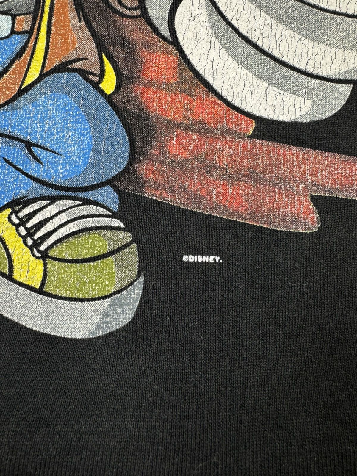 Disney × Mickey Mouse × Vintage Y2K Vintage Disney Mickey Mouse Hip-Hop Sweatshirt Size US M / EU 48-50 / 2 - 11 Thumbnail