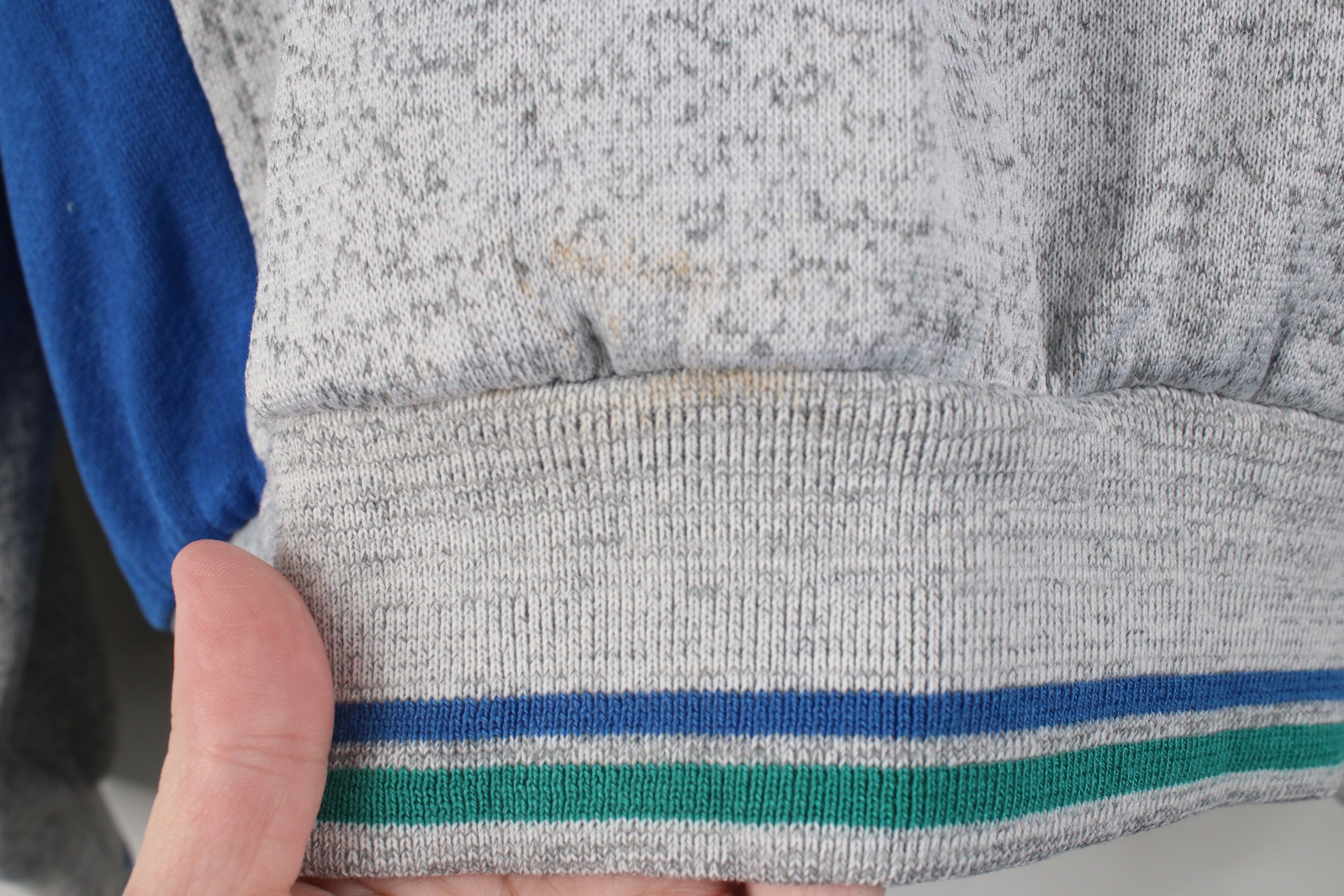 Vintage Vintage 70s Streetwear Triblend Zip Tennis Track Jacket Size L / US 10 / IT 46 - 12 Thumbnail