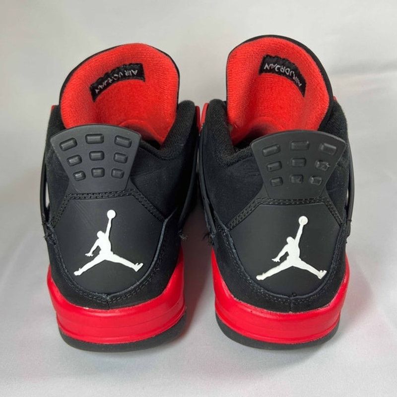 Jordan Brand × Nike Nike Air Jordan 4 Retro GS Red Thunder Men's Shoes - Size 6 Size US 6 / EU 39 - 5 Thumbnail