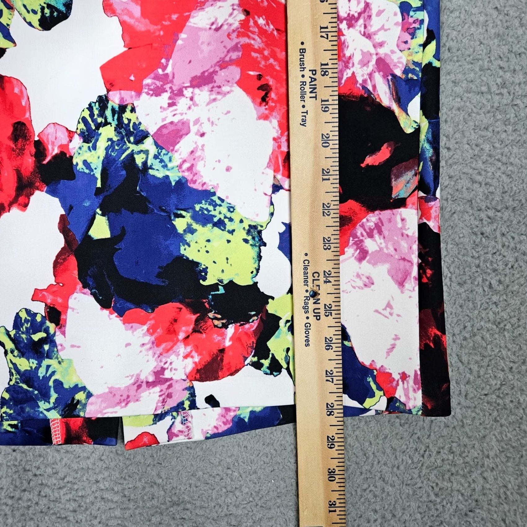 MILLY MILLY Skirt Women's Rosabella Graffiti Print Tube Skirt Size XL Multicolor Size 40" / US 18 - 4 Thumbnail