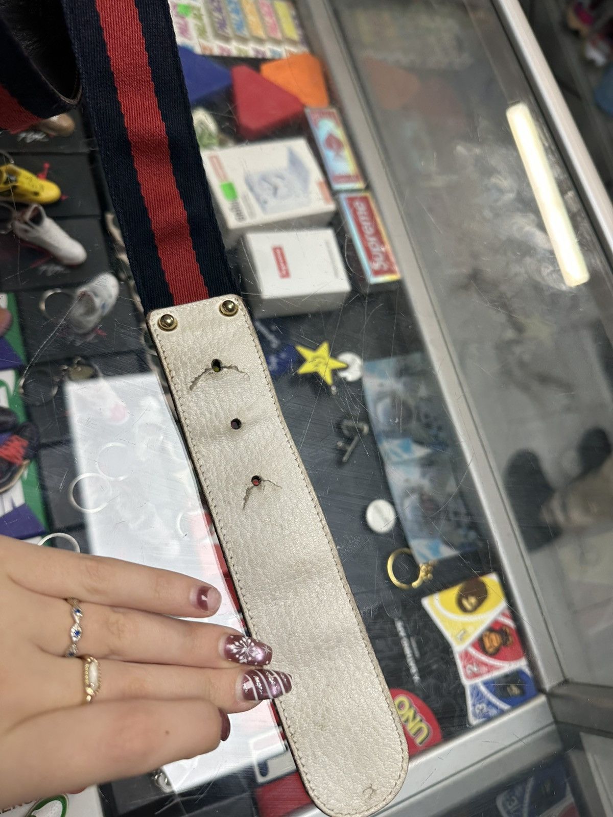 Gucci Gucci Gold Emblem Belt Size ONE SIZE - 3 Thumbnail