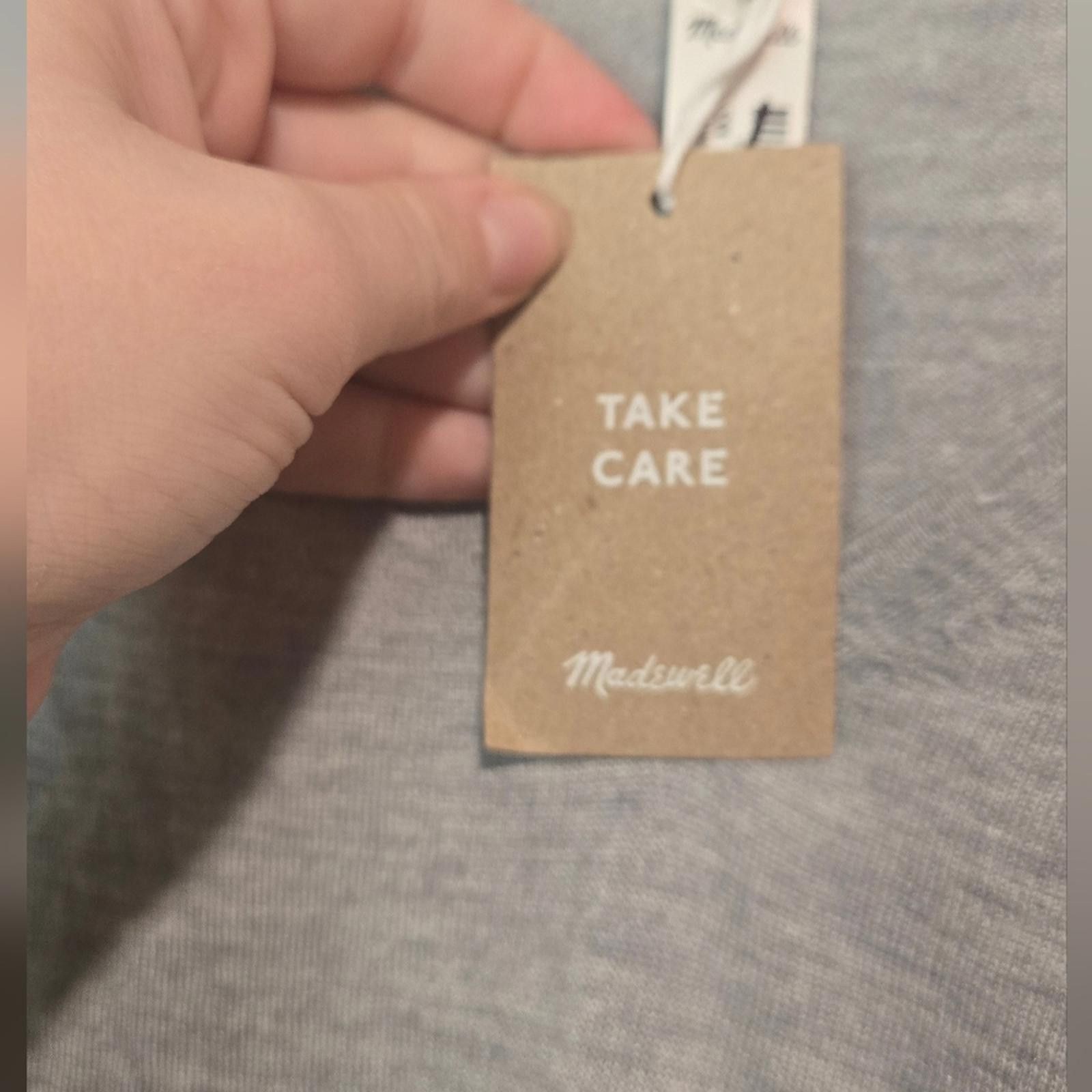 Madewell Madewell Merino Wool-Silk Blend V-Neck Sweater Size XXS / US 00 / IT 34 - 5 Thumbnail