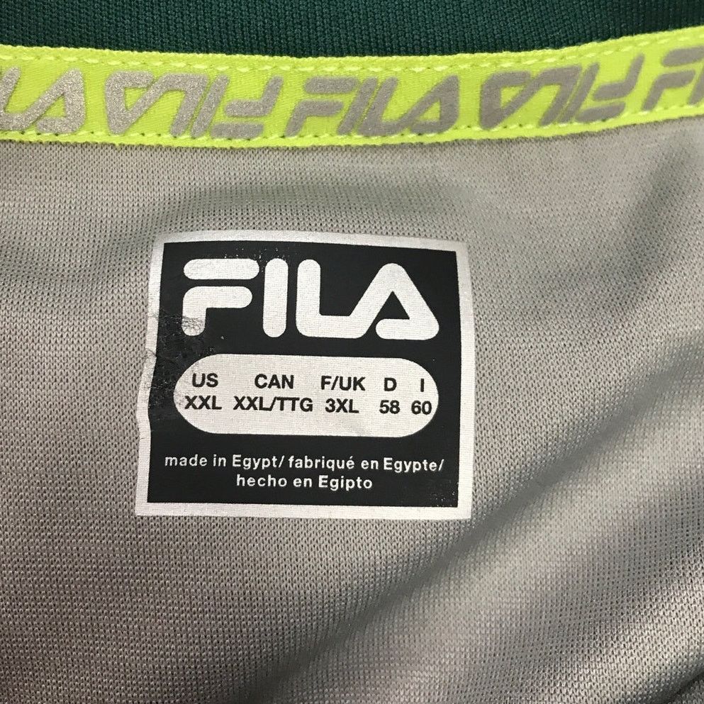Fila NWT FILA Green & Gray Crew Neck Short Sleeve T-Shirt Men XXL Size US XXL / EU 58 / 5 - 3 Thumbnail