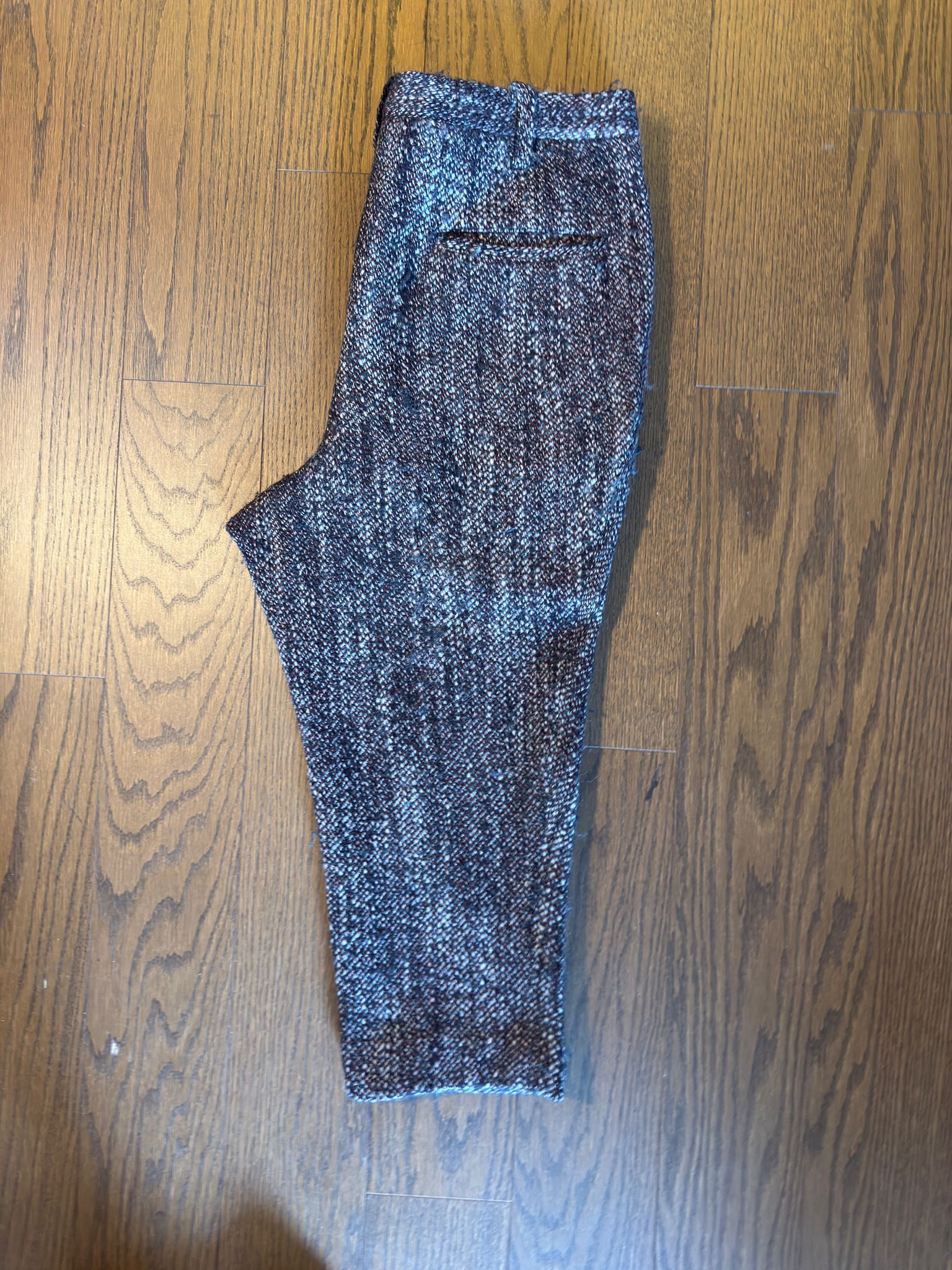 Yohji Yamamoto Yohji Yamamoto Pour Homme Cropped Wool Trousers Size US 34 / EU 50 - 4 Thumbnail