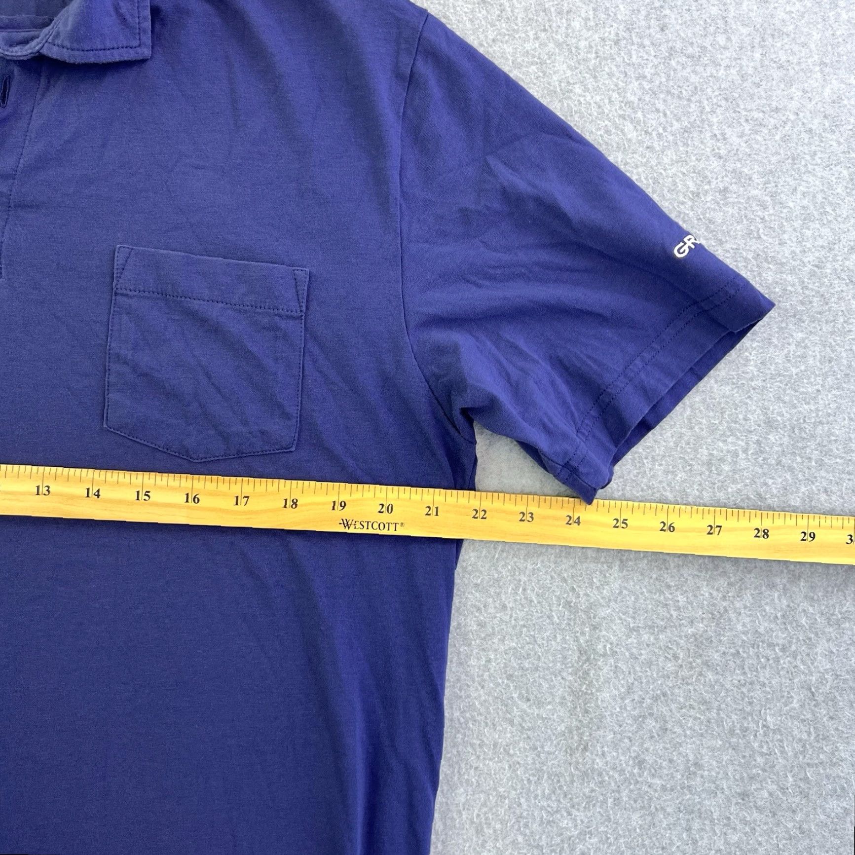 Peter Millar VINTAGE Peter Millar Polo Shirt Mens Medium Blue Short Sleeve Mountainside Collection Size US M / EU 48-50 / 2 - 2 Thumbnail