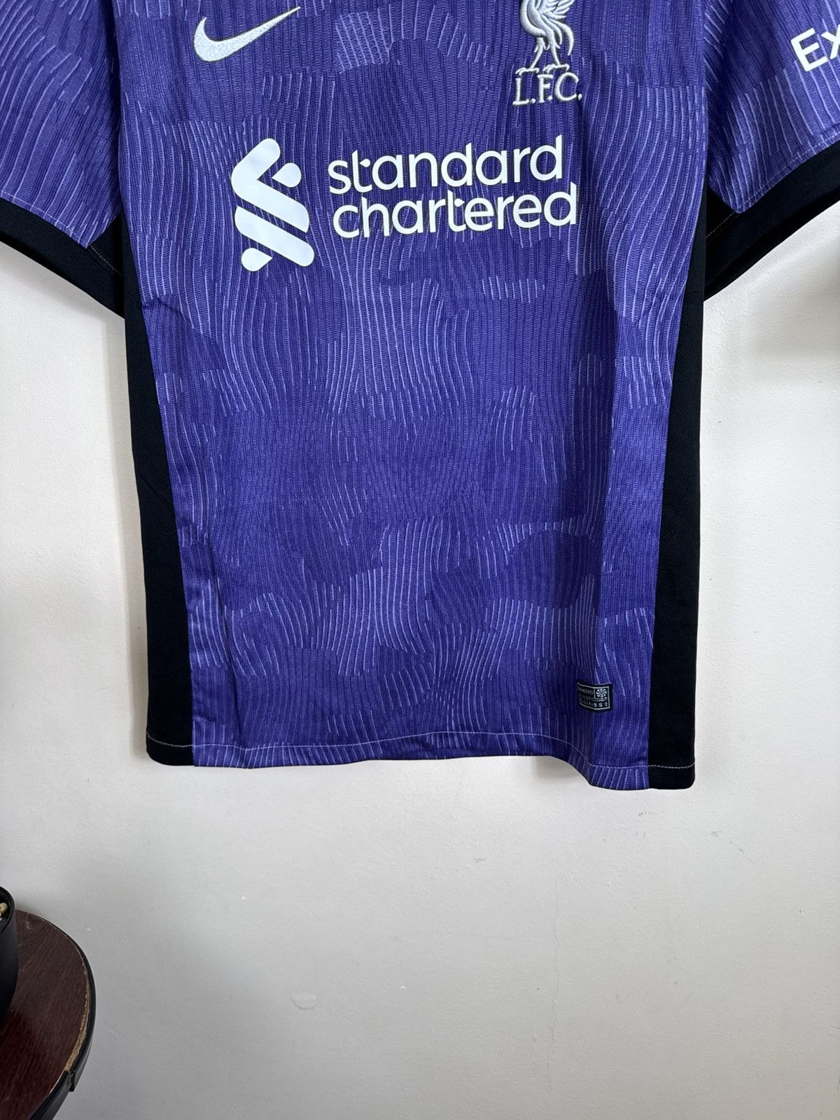 Nike Liverpool FC 2023/24 Nike Purple Third Team Shirt XL Men’s Size US M / EU 48-50 / 2 - 7 Thumbnail