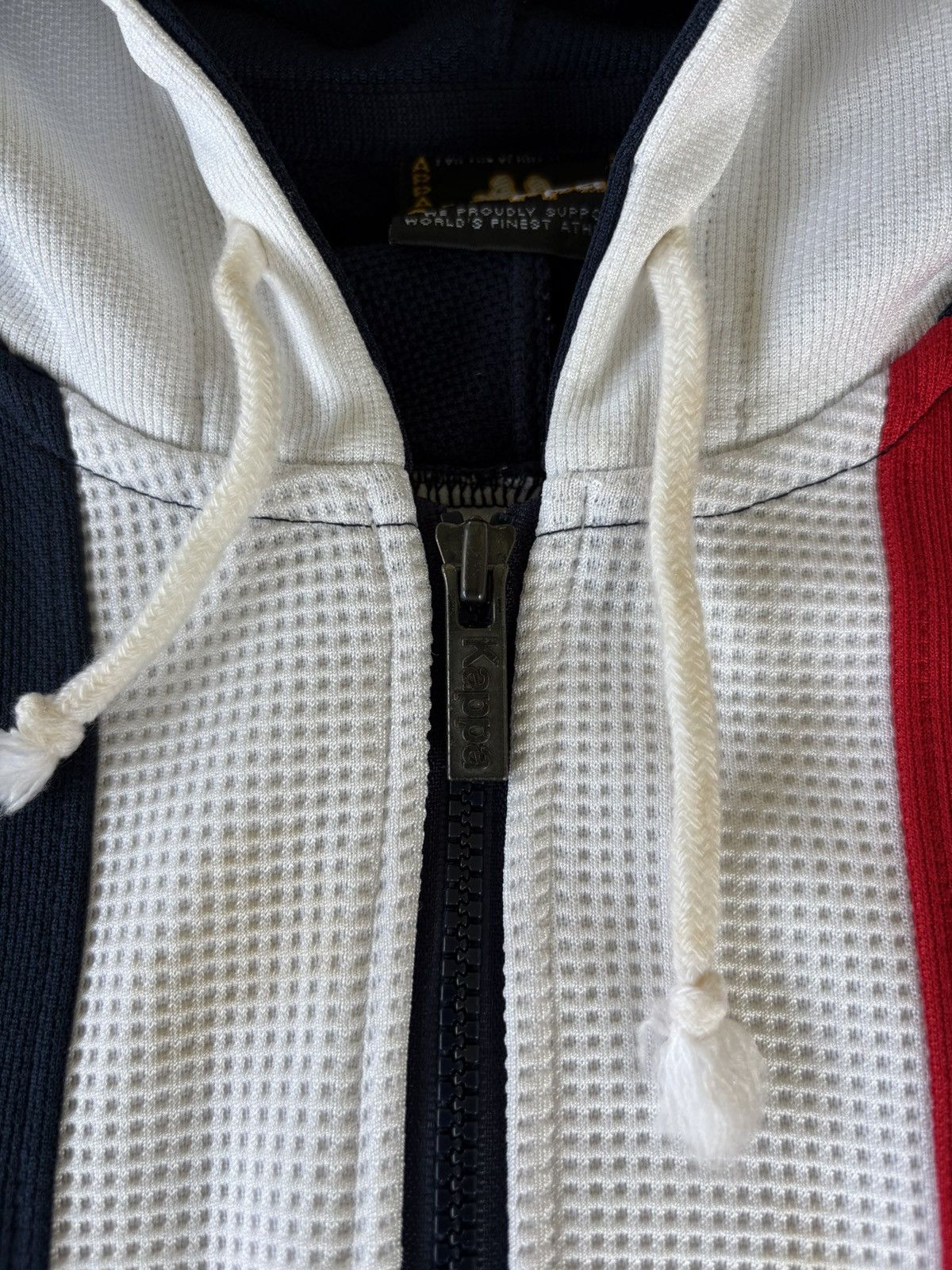 Kappa Kappa Sweater Jacket France Flag Color Size US L / EU 52-54 / 3 - 16 Thumbnail