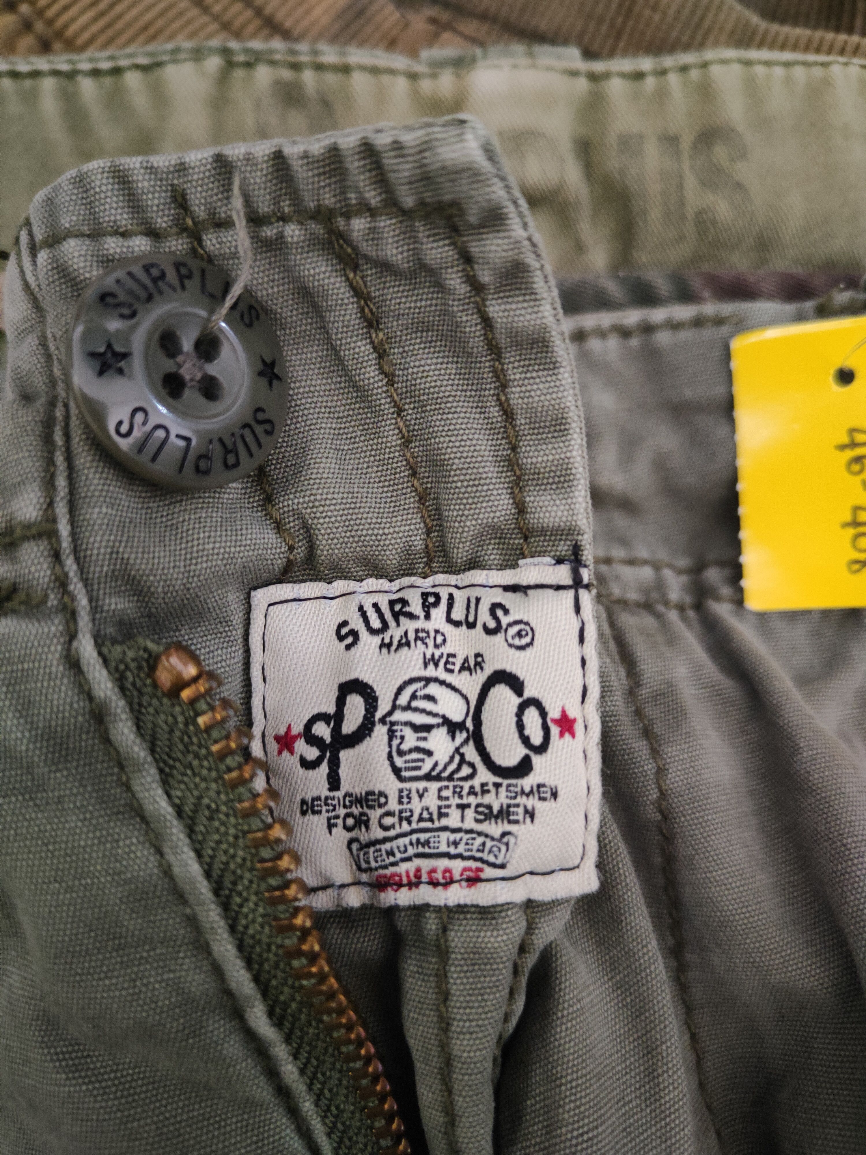 Generic Surplus DL Surplus Army Green Multipocket Cargo Pants #46-408 Size US 35 - 15 Thumbnail