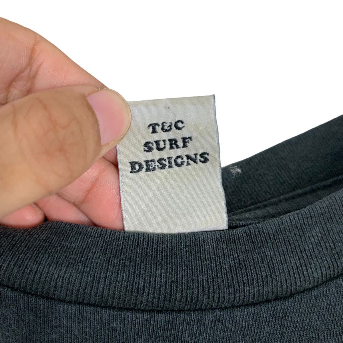 Japanese Brand T&C SURF Designs Big Logo Surfwear Tees #0161-C8 Size US M / EU 48-50 / 2 - 12 Thumbnail