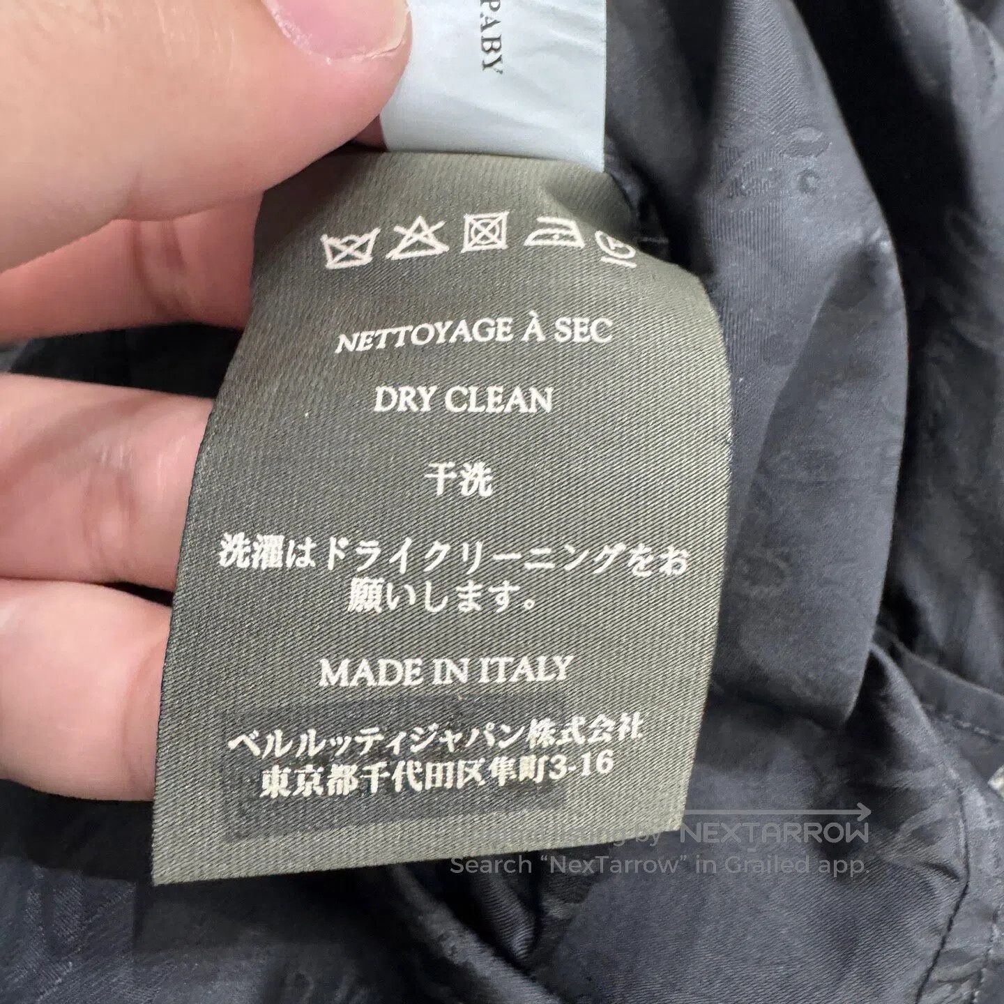 Berluti Berluti love letter printed all over ， waterproof jacket| Size US S / EU 44-46 / 1 - 6 Thumbnail