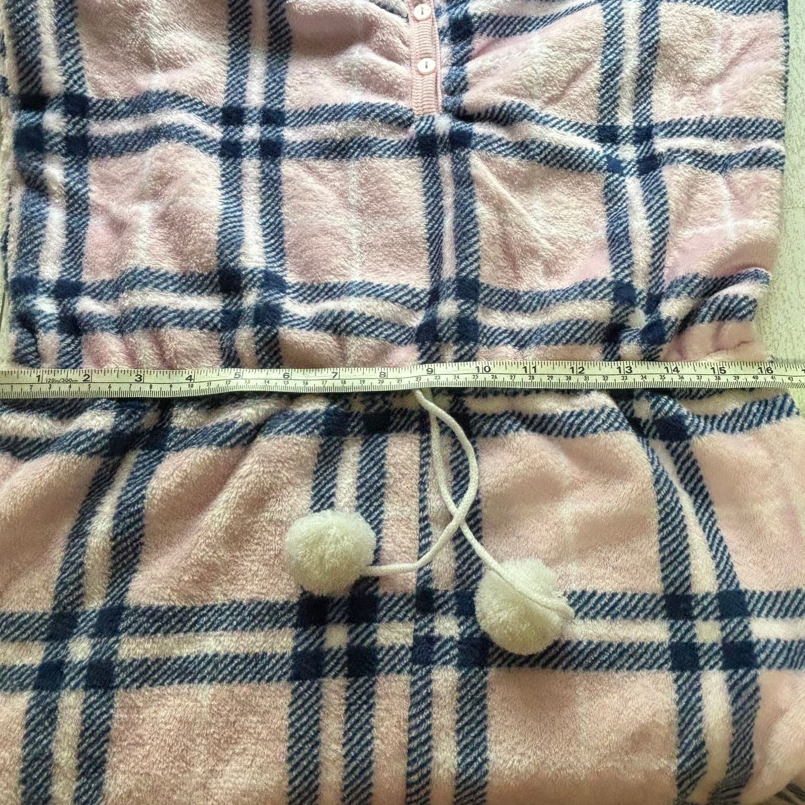 Fashion Nova Fashion Nova Pink Plaid Plush PJ Romper Size 1X NWT Size ONE SIZE - 10 Thumbnail