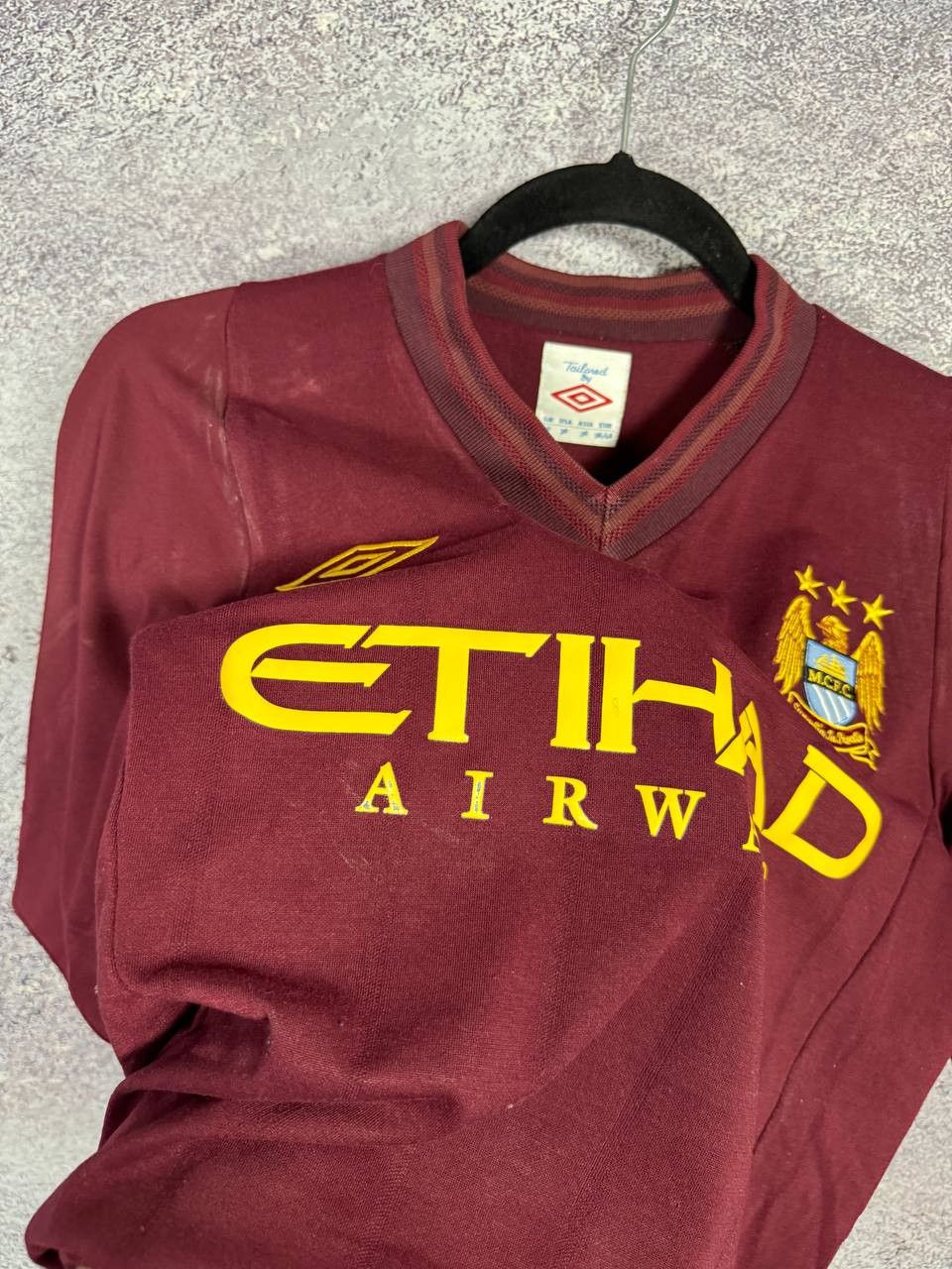 Vintage Vintage Manchester City 2012/13 Umbro Soccer Jersey Size US S / EU 44-46 / 1 - 12 Thumbnail