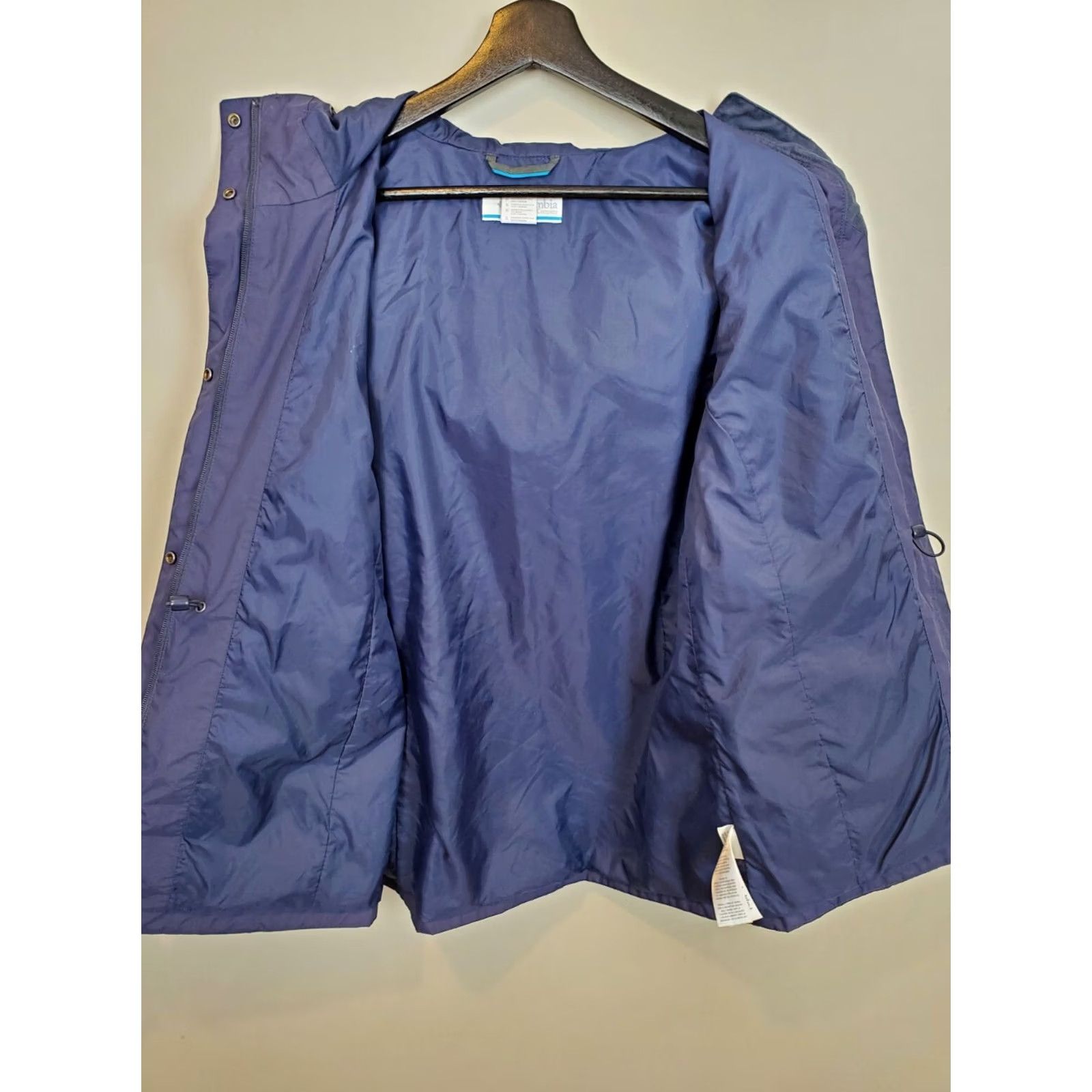 Rains Columbia Lightweight Rain Windbreaker Jacket - Mens S Blue Size US S / EU 44-46 / 1 - 3 Thumbnail