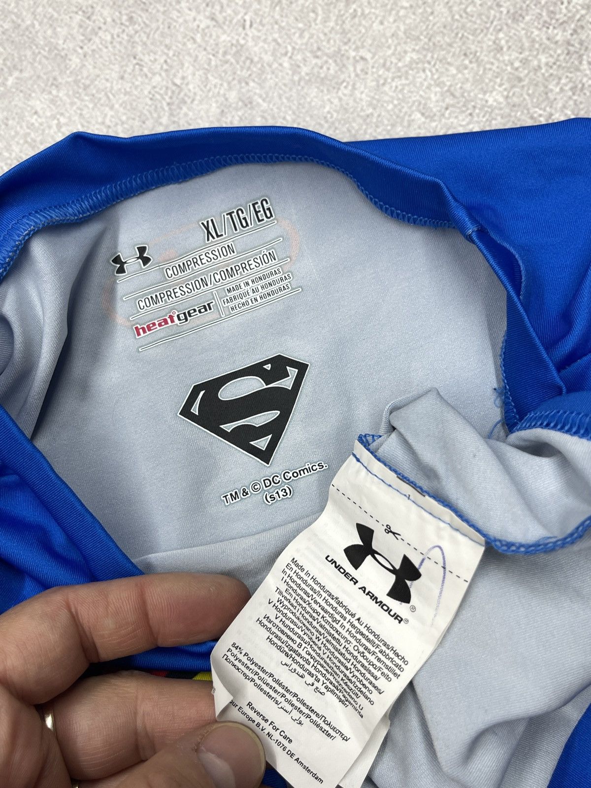 Under Armour Mens Under Armour Superman Compression T Shirt DC Comics Size US XL / EU 56 / 4 - 7 Thumbnail