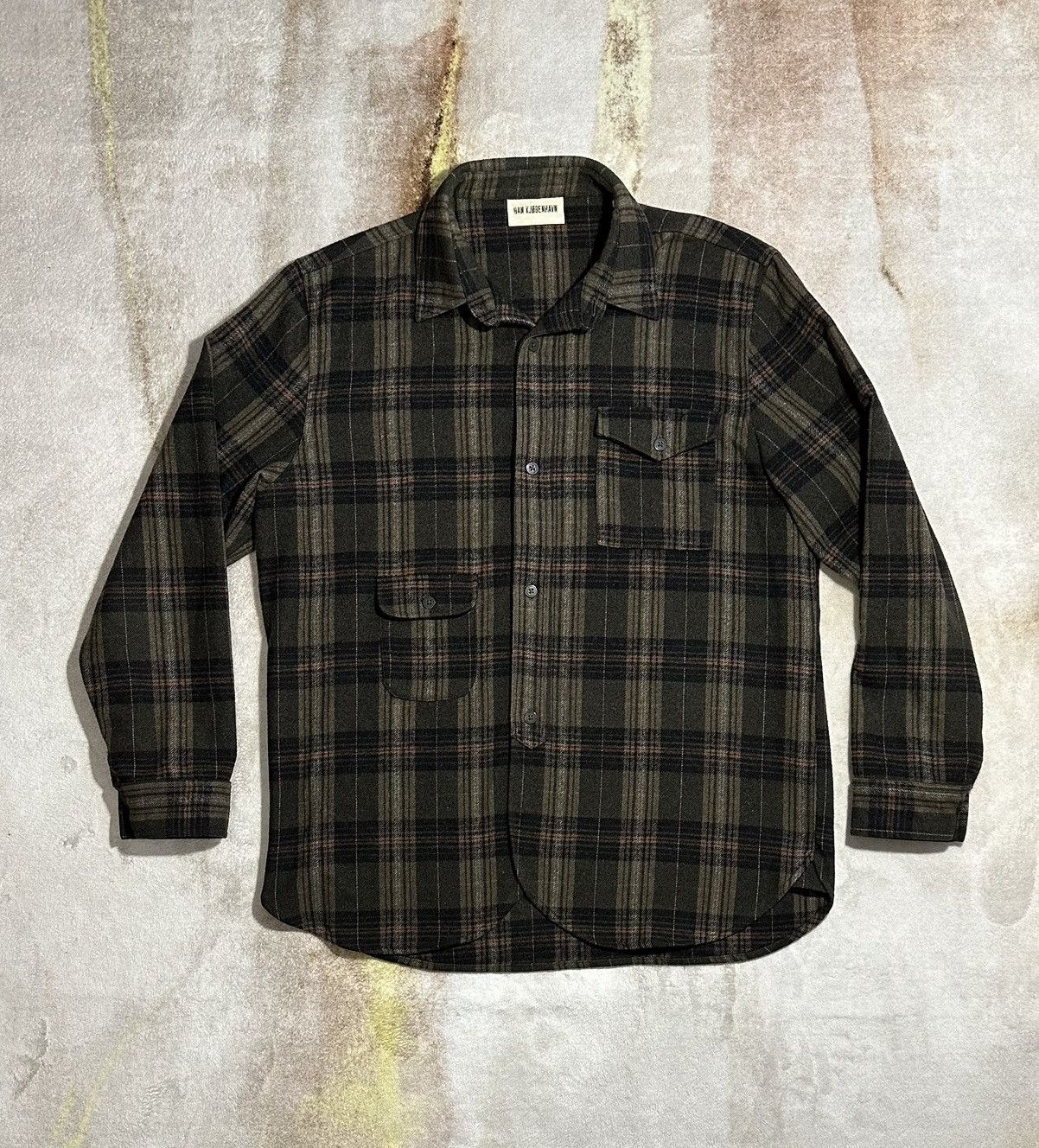Han Kjobenhavn Han Kjobenhavn wool shirt Size US XXL / EU 58 / 5 - 13 Thumbnail