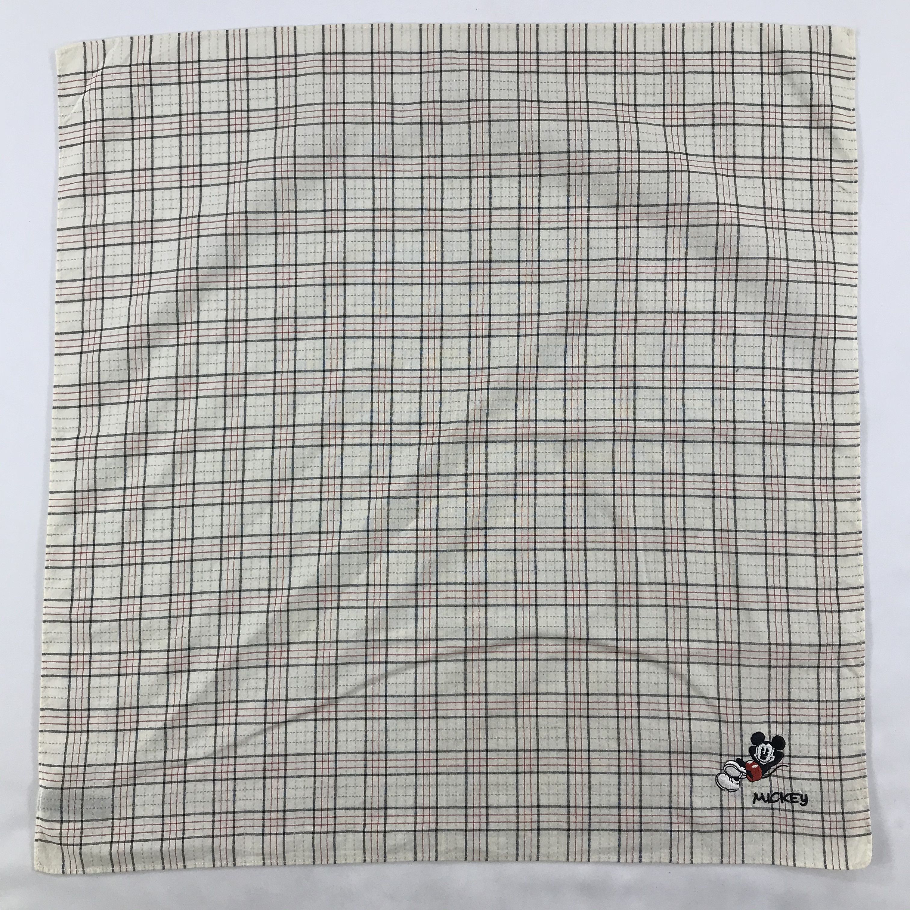 Mickey Mouse × Vintage Mickey Mouse Bandana / Handkerchief / Neckerchief - S1820 Size ONE SIZE - 1 Thumbnail