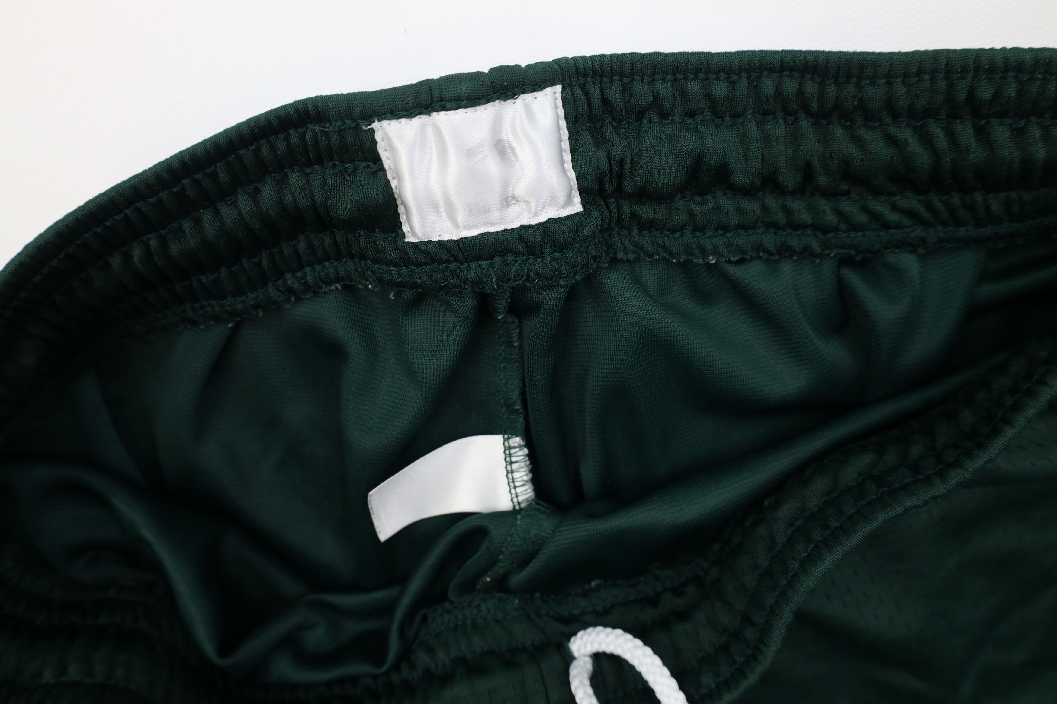 Vintage Vintage 90s Streetwear Blank Above Knee Mesh Shorts Green Size US 34 / EU 50 - 5 Thumbnail