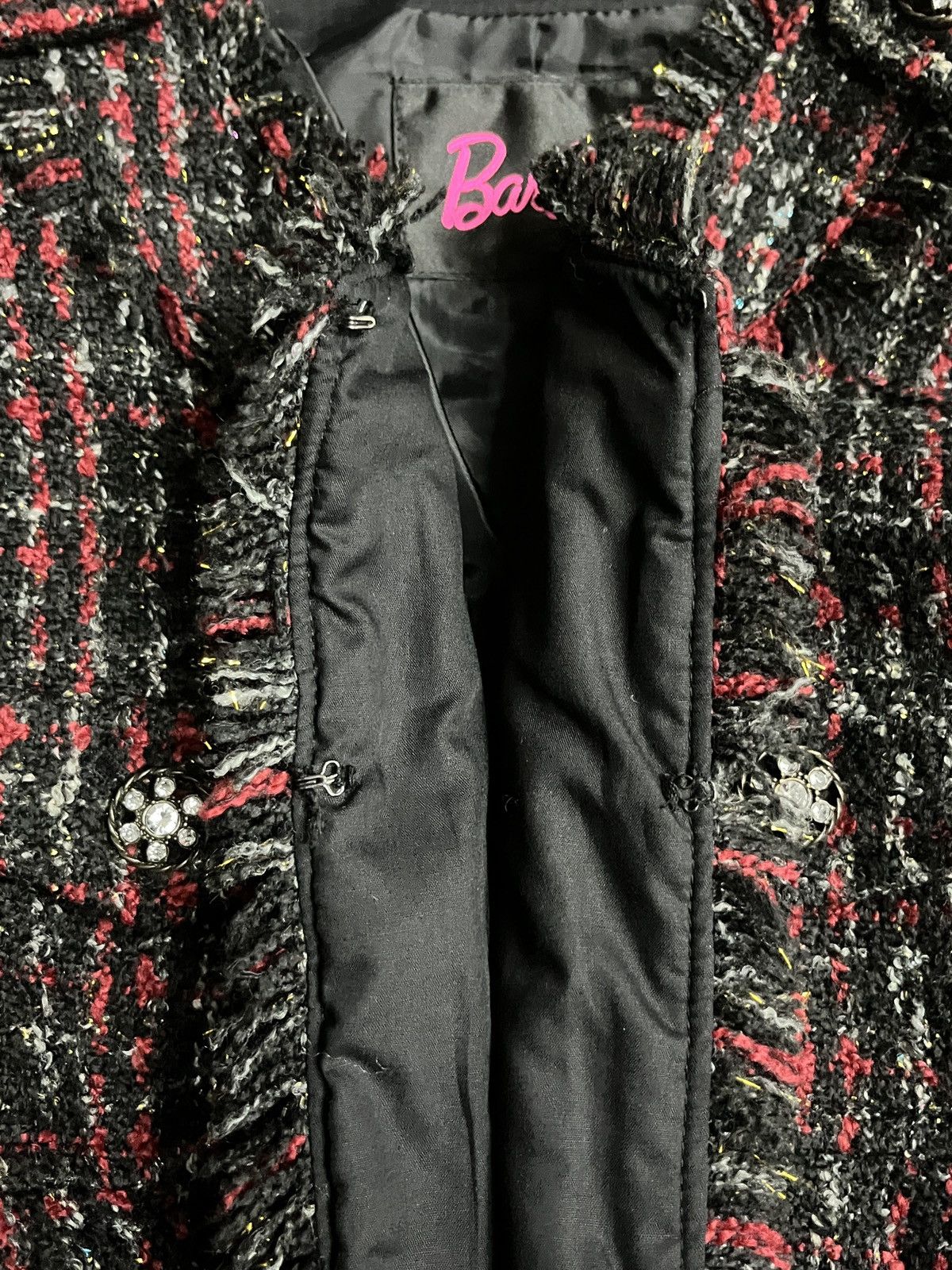Hysteric Glamour 2000s Barbie - Rare Tweed Jacket Chanel Gdragon Jennie Style Size S / US 4 / IT 40 - 12 Thumbnail