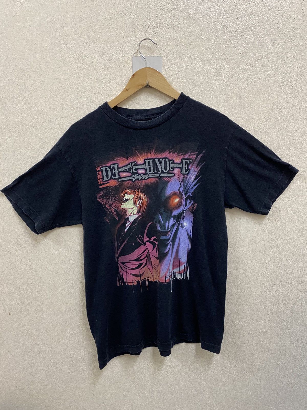 Anime Vintage Anima Tee Death Note- Rare Size US M / EU 48-50 / 2 - 1 Thumbnail
