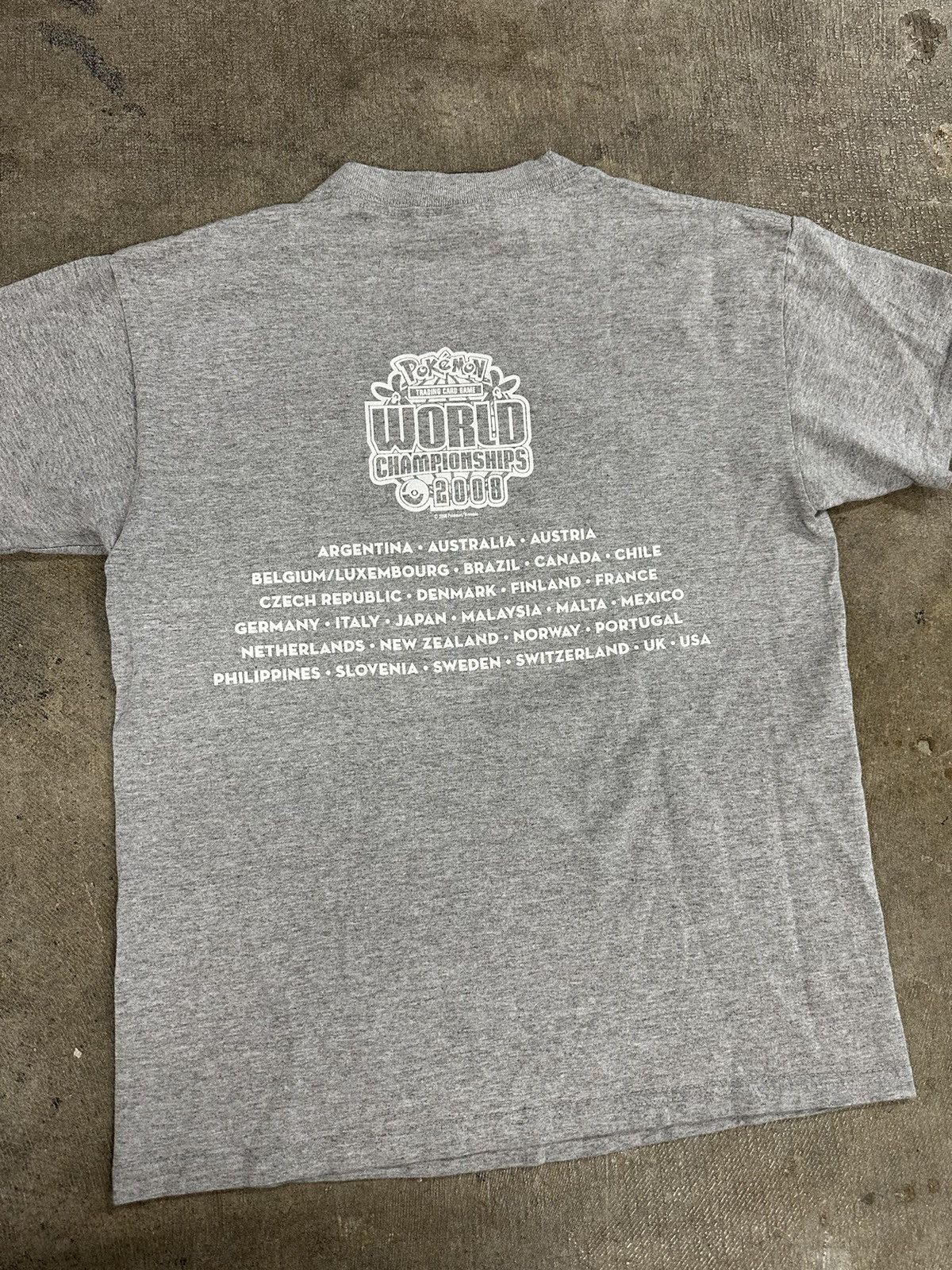 Cartoon Network × Japanese Brand × Vintage Vintage Y2K 00s Pokemon World Championships Promo T-Shirt Size S / US 4 / IT 40 - 4 Thumbnail