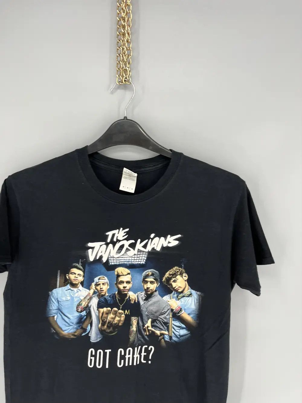 Gildan × Vintage The Janoskians Concert Tee Black Got Cake? Tour 2014 Size US M / EU 48-50 / 2 - 5 Thumbnail