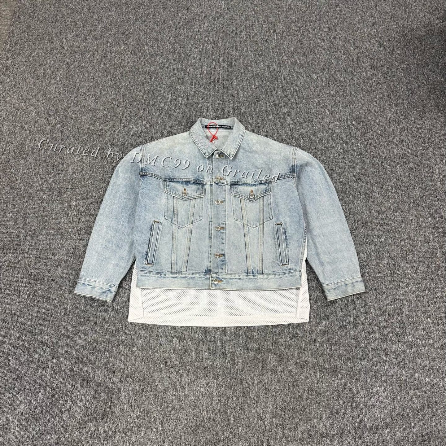 Alexander Wang Alexander Wang Denim Deconstructed Oversized Jacket Size US M / EU 48-50 / 2 - 1 Thumbnail