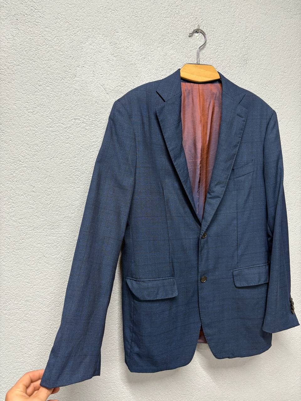 Suitsupply Suitsupply mens 130 super wool suit size 42 / Large Size 42R - 3 Thumbnail