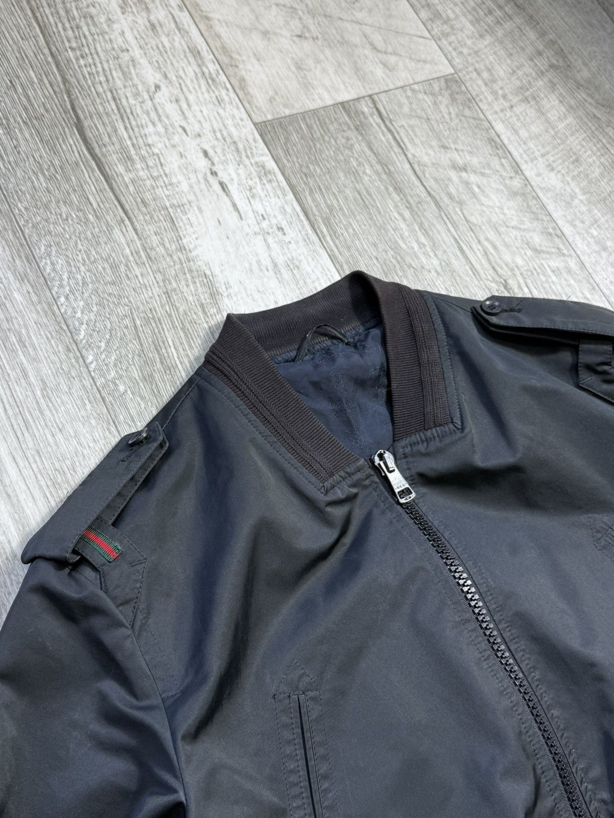Gucci Gucci aviator bomber luxury Italian Designer jacket vintage Size US M / EU 48-50 / 2 - 4 Thumbnail