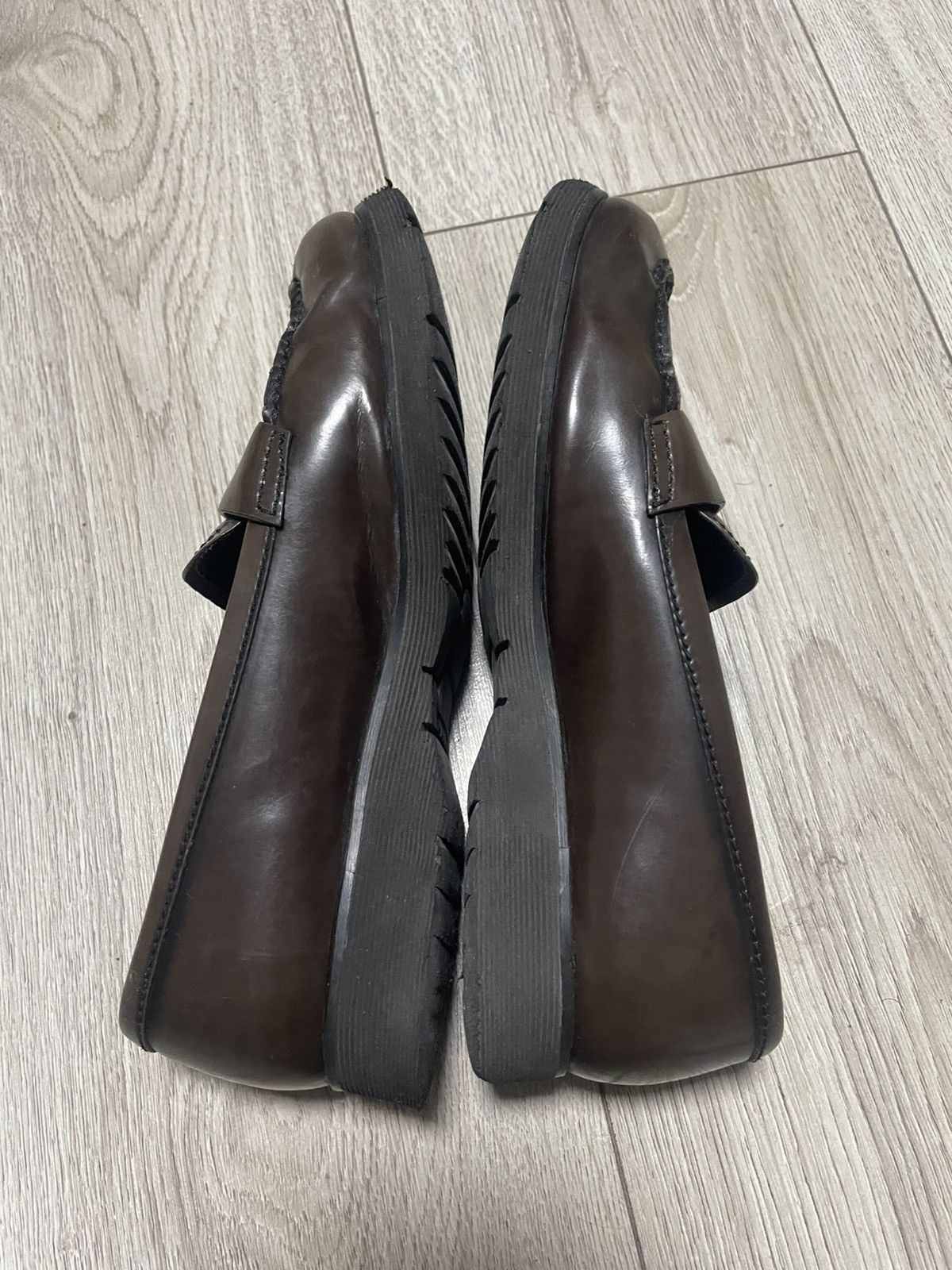 Prada × Vintage Vintage 00s Prada Spazzolato Leather Penny Loafer 3d5575 Size US 8 / IT 38 - 5 Thumbnail