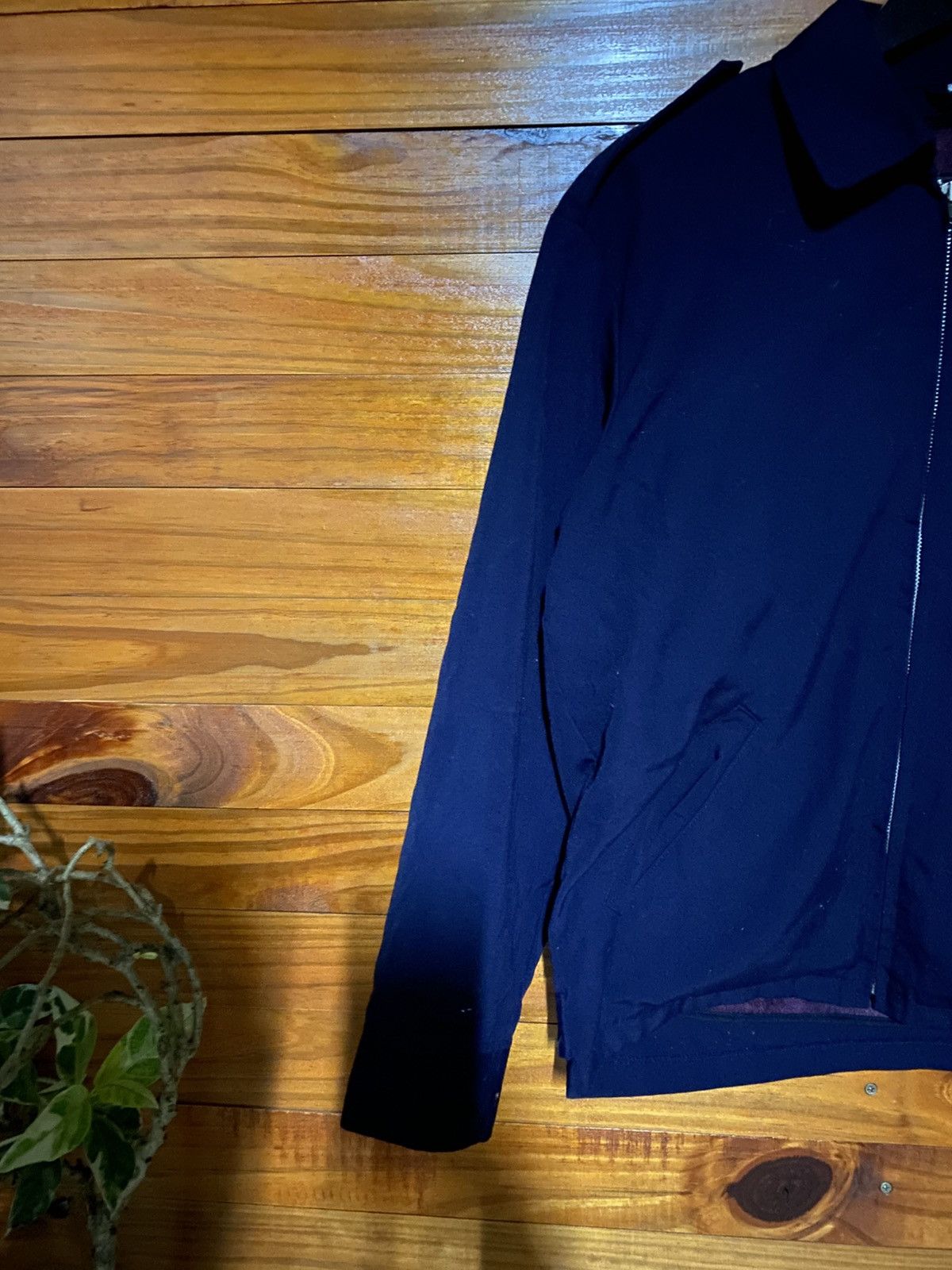 Vintage Vintage Air Force–Style Lightweight Zip Jacket – Navy Blue Size US M / EU 48-50 / 2 - 6 Thumbnail