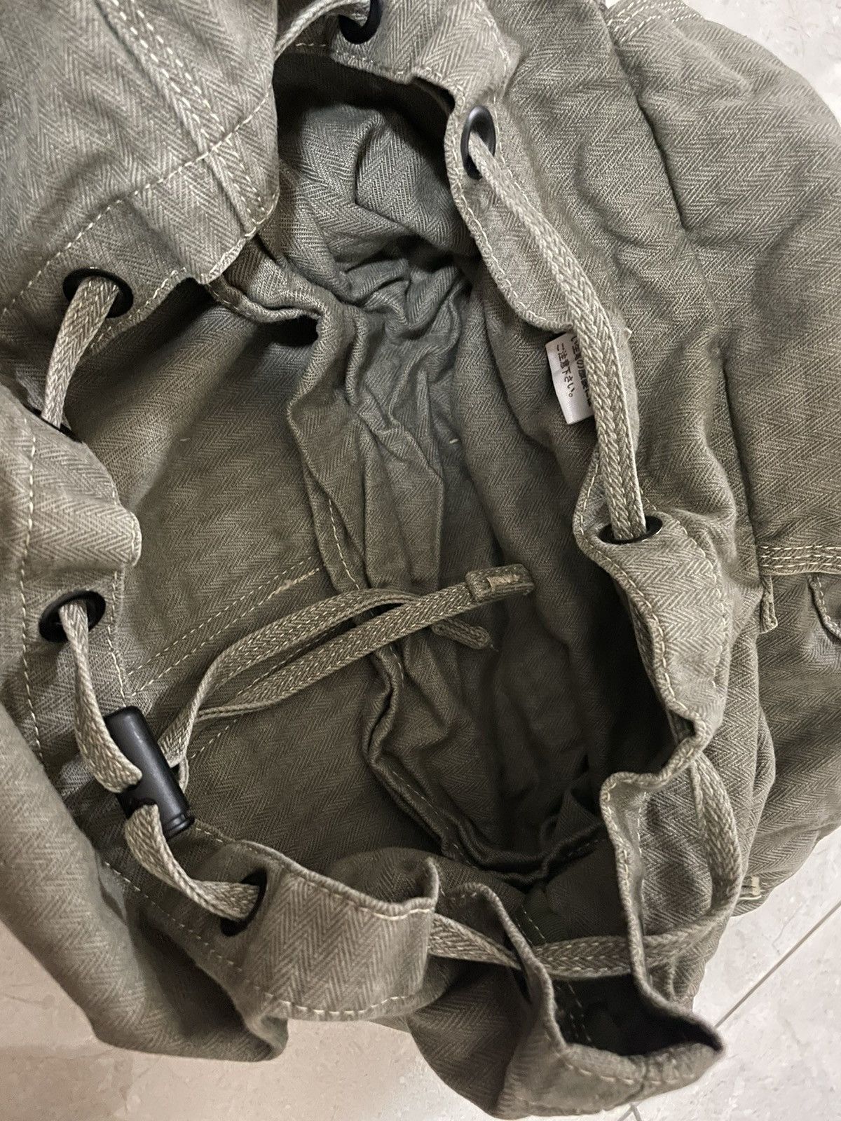 Japanese Brand Vtg Porter Herringbone Mini Backpack/Rucksak Tokyo Japan Size ONE SIZE - 10 Thumbnail