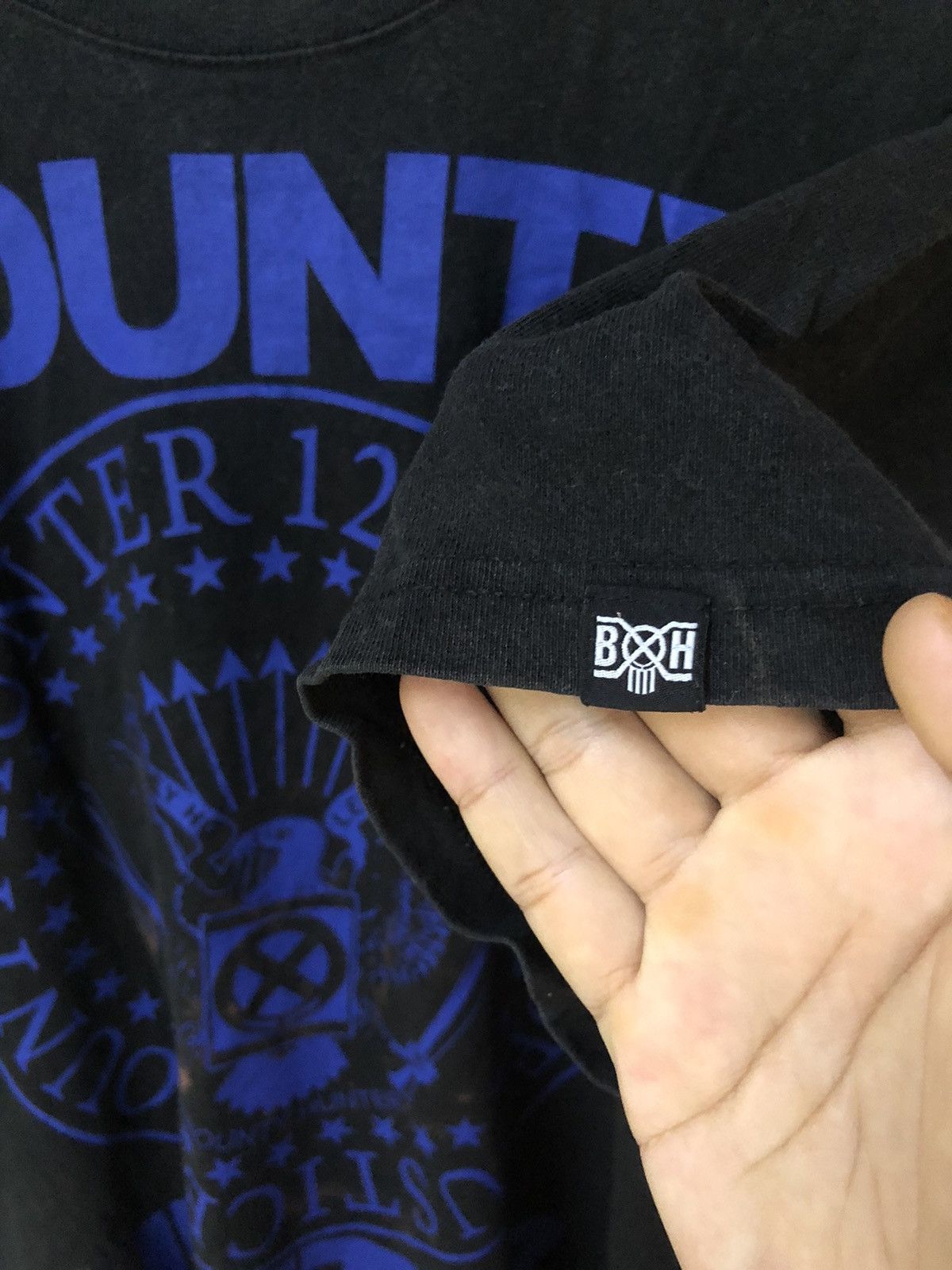 Bounty Hunter Vtg Bounty Hunter Ripoff Ramones Britzkrieg Bop Shirt Tee Size US XL / EU 56 / 4 - 8 Thumbnail