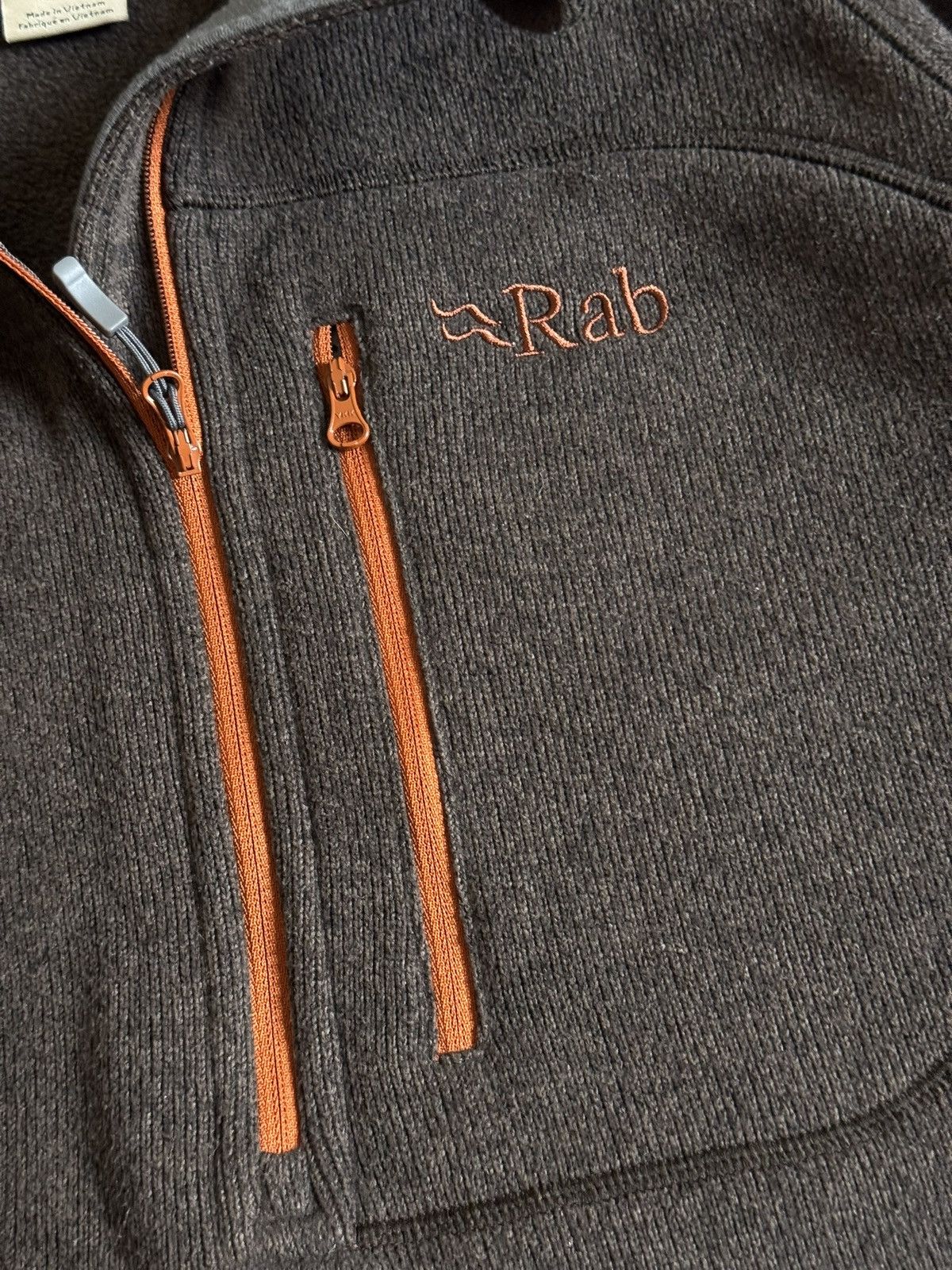 Rab Rab XL/size 1/4 zip fleece jumper outdoor pullover gorpcore Size US XL / EU 56 / 4 - 5 Thumbnail