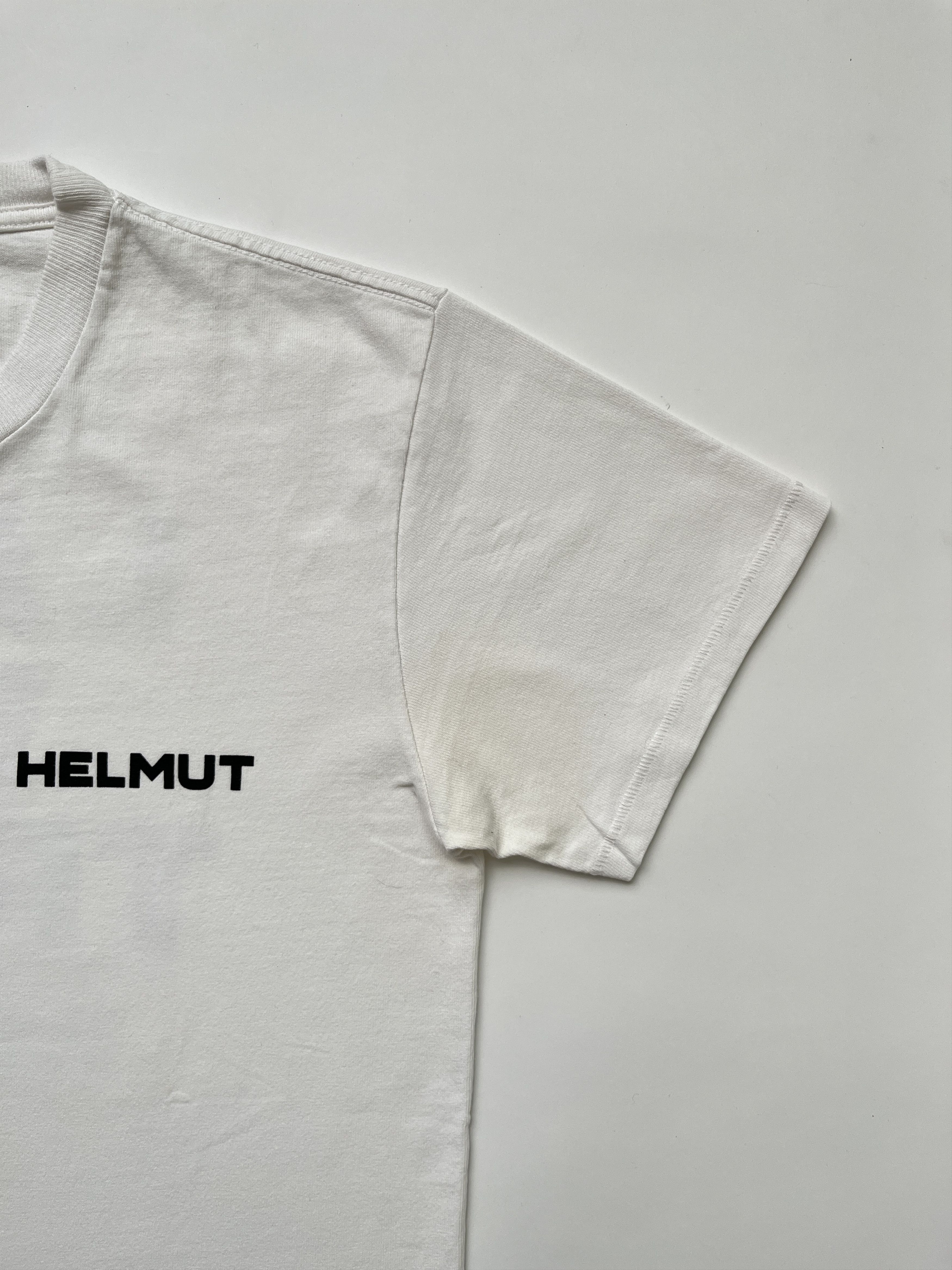 Helmut Lang ⚡️QUICK SALE⚡️ Helmut Lang In Lang We Trust White Tshirt Size US M / EU 48-50 / 2 - 5 Thumbnail