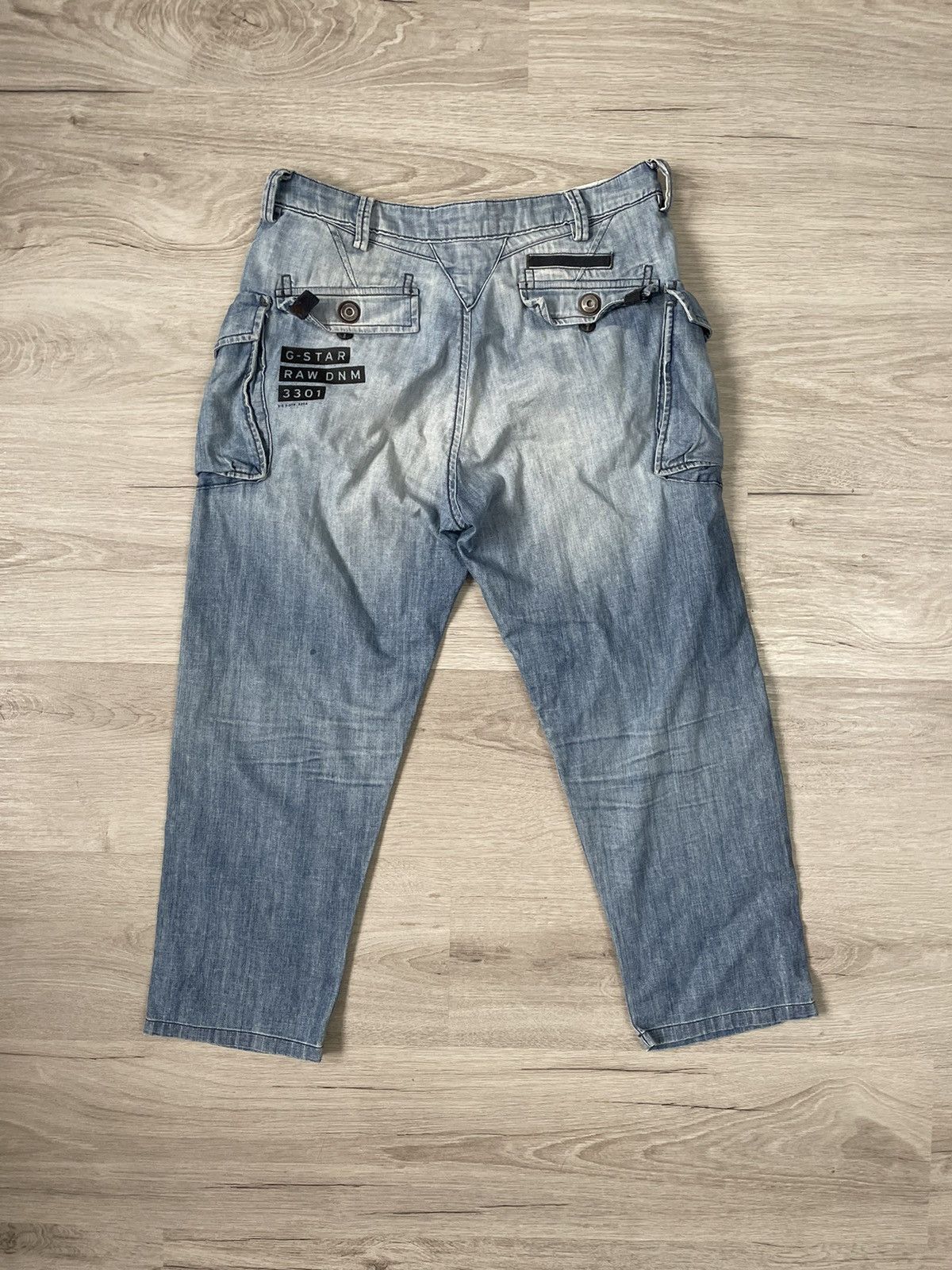 G-Star Vintage Men's Jeans Cargo G Star Rare Size US 32 / EU 48 - 8 Thumbnail