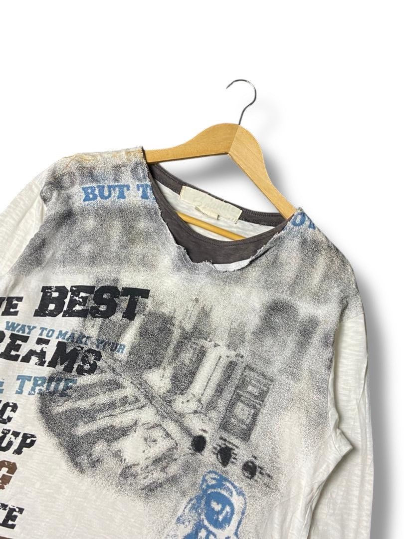 Japanese Brand Sparkle Brand Graphic Tee Astronaut Long Sleeve Tee (150) Size US XS / EU 42 / 0 - 7 Thumbnail